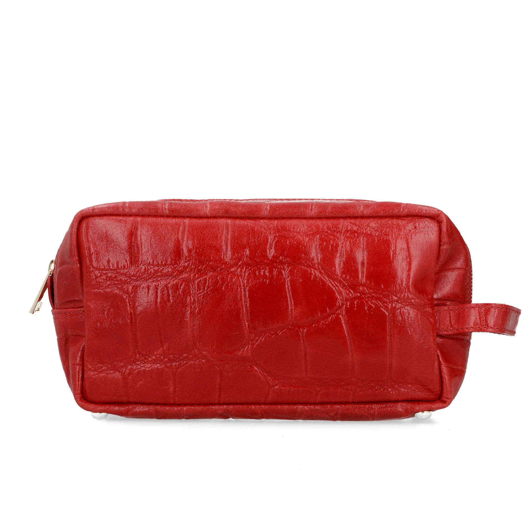 Le Corone Bags
Beauty-case
in pelle
stampa cocco