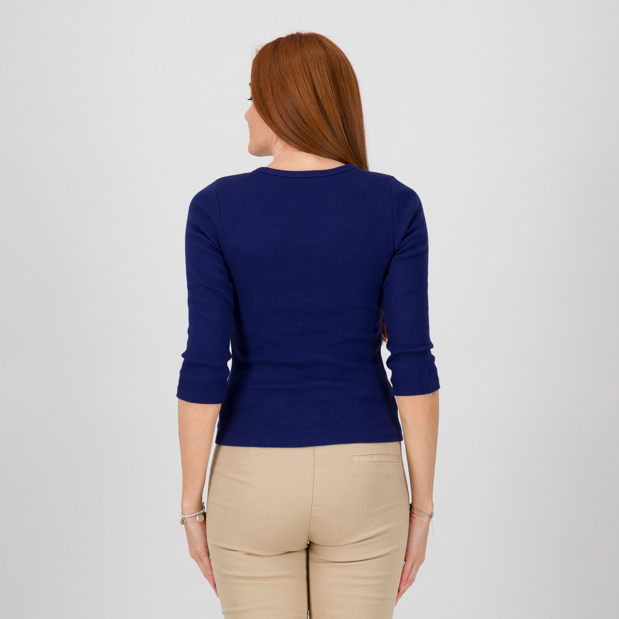 RISSKIO Maglia a costine in cotone con applicazioni