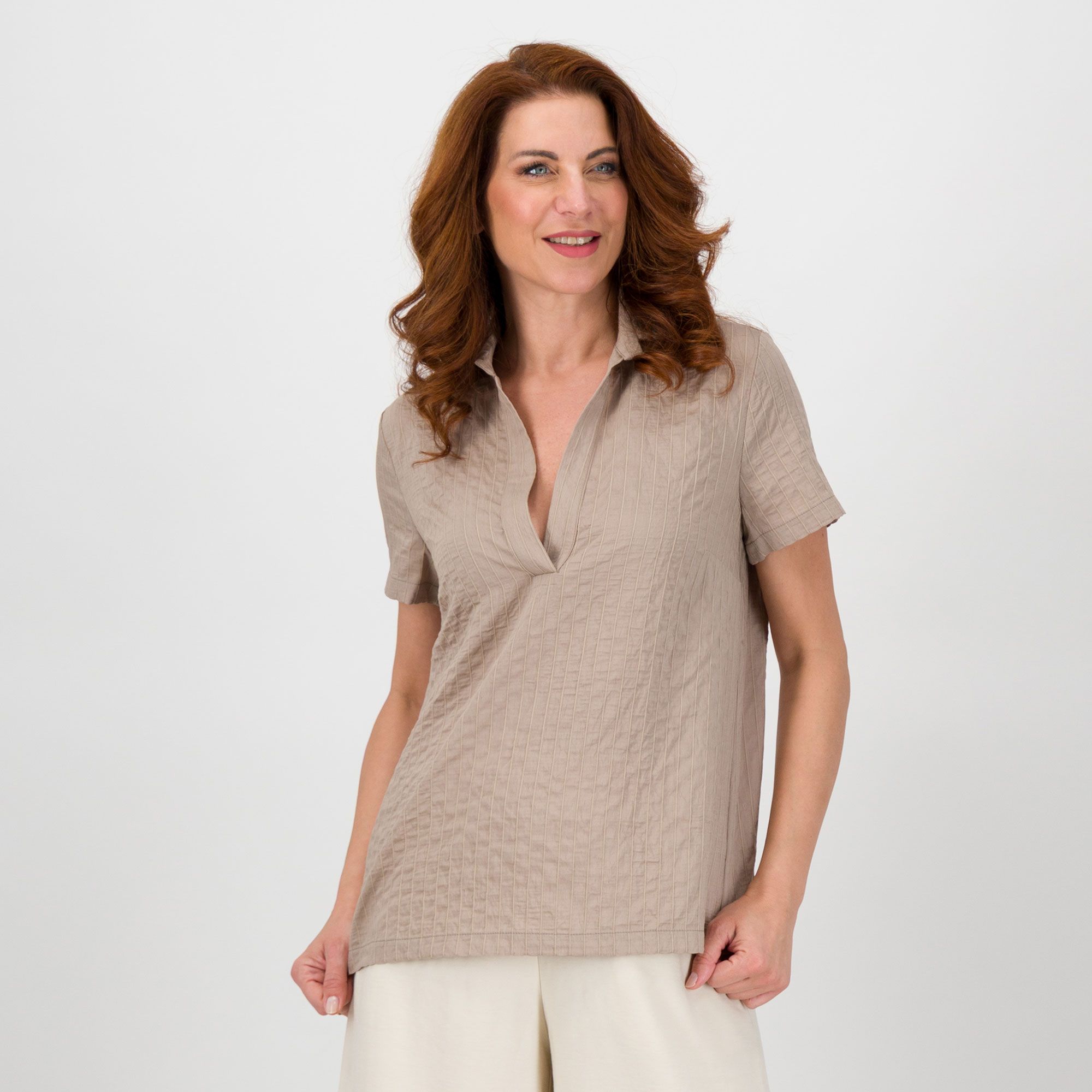 Olly Doo
Blusa in misto
viscosa con lino