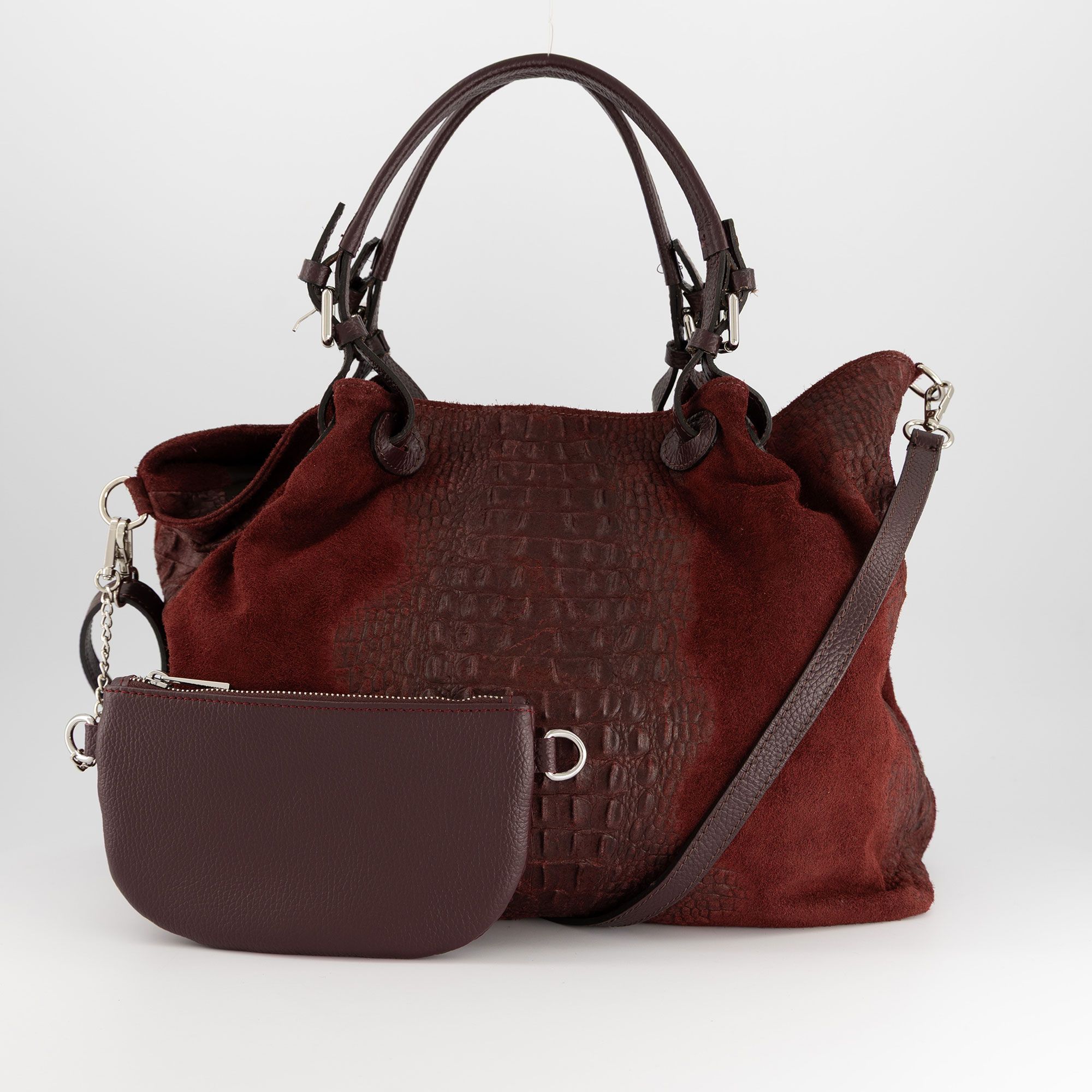 Le Corone Bags
Borsa a mano
Andrea 4 in pelle
scamosciata