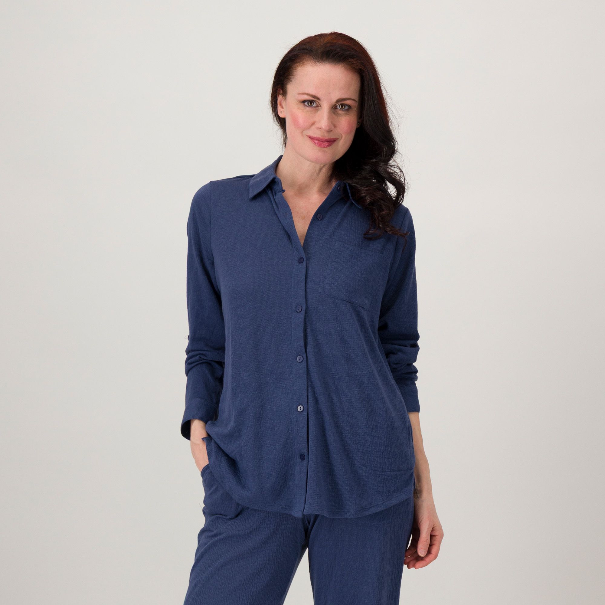 Denim & Co.
Camicia con lino