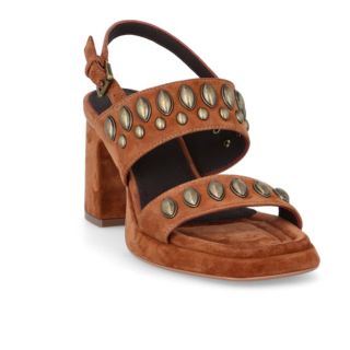 Cris Vergré
Sandali in pelle
scamosciata
con tacco 7,5 cm