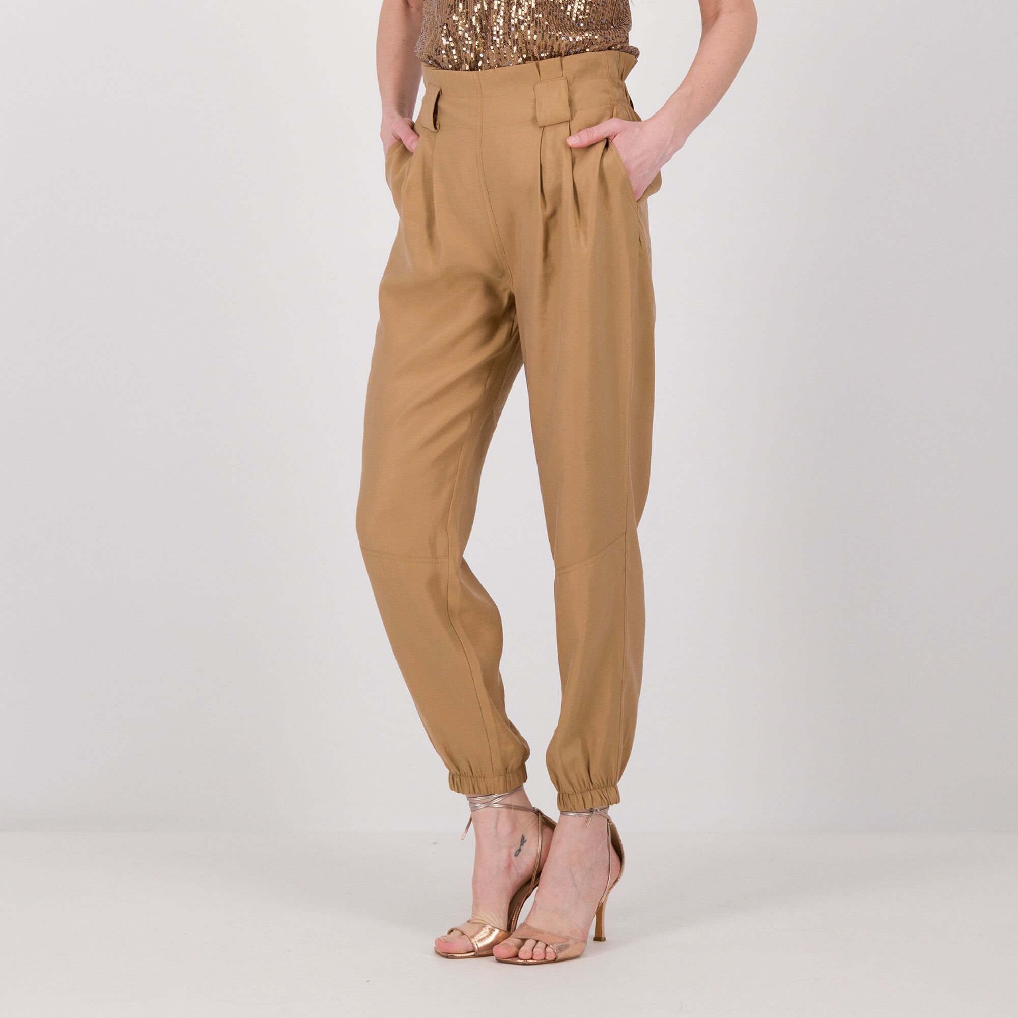 QVC Mood Atelier Pantaloni jogger con polsino