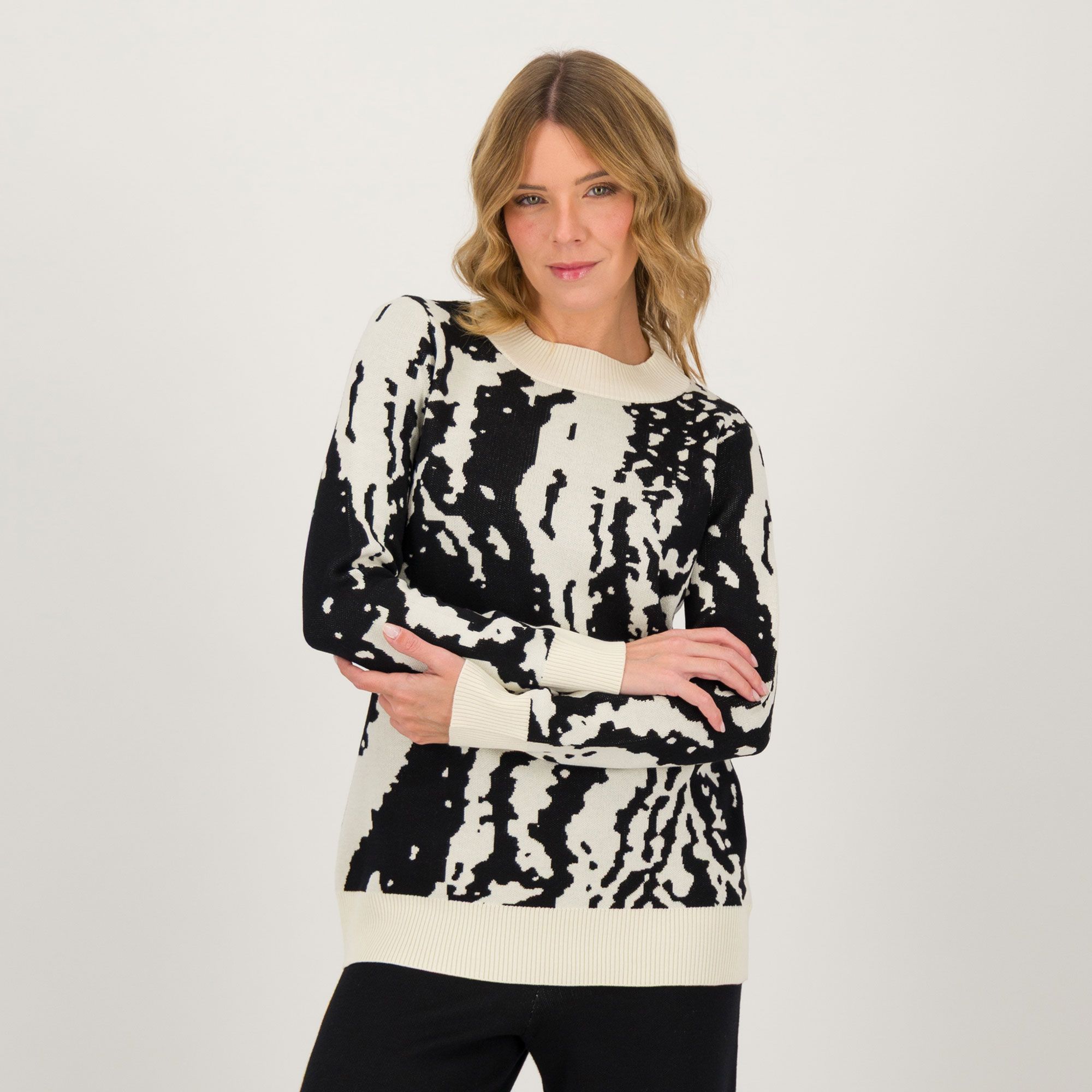 Nina Leonard
Blusa a
maniche lunghe