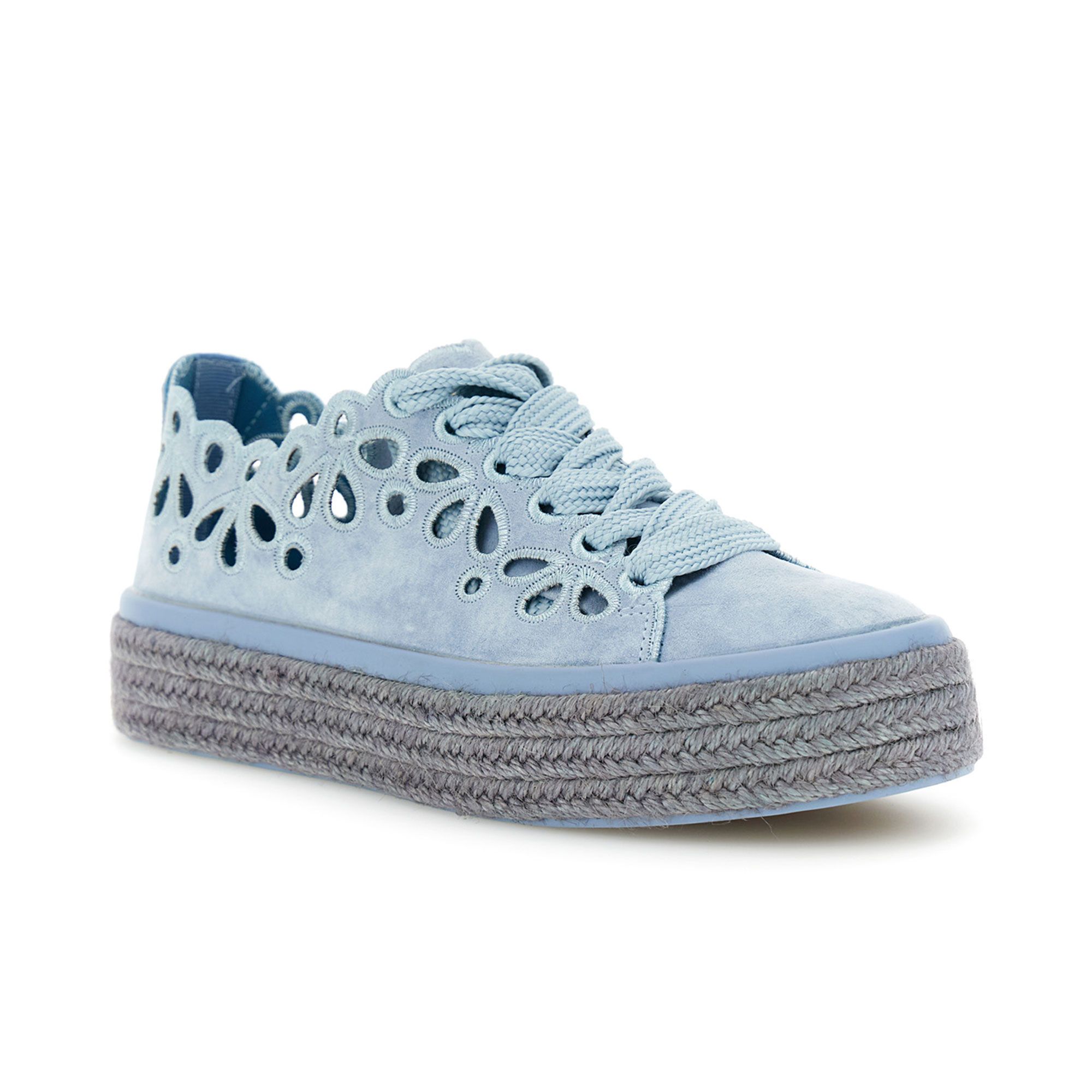 Cafè Noir
Sneaker in pelle
scamosciata con
suola 4 cm