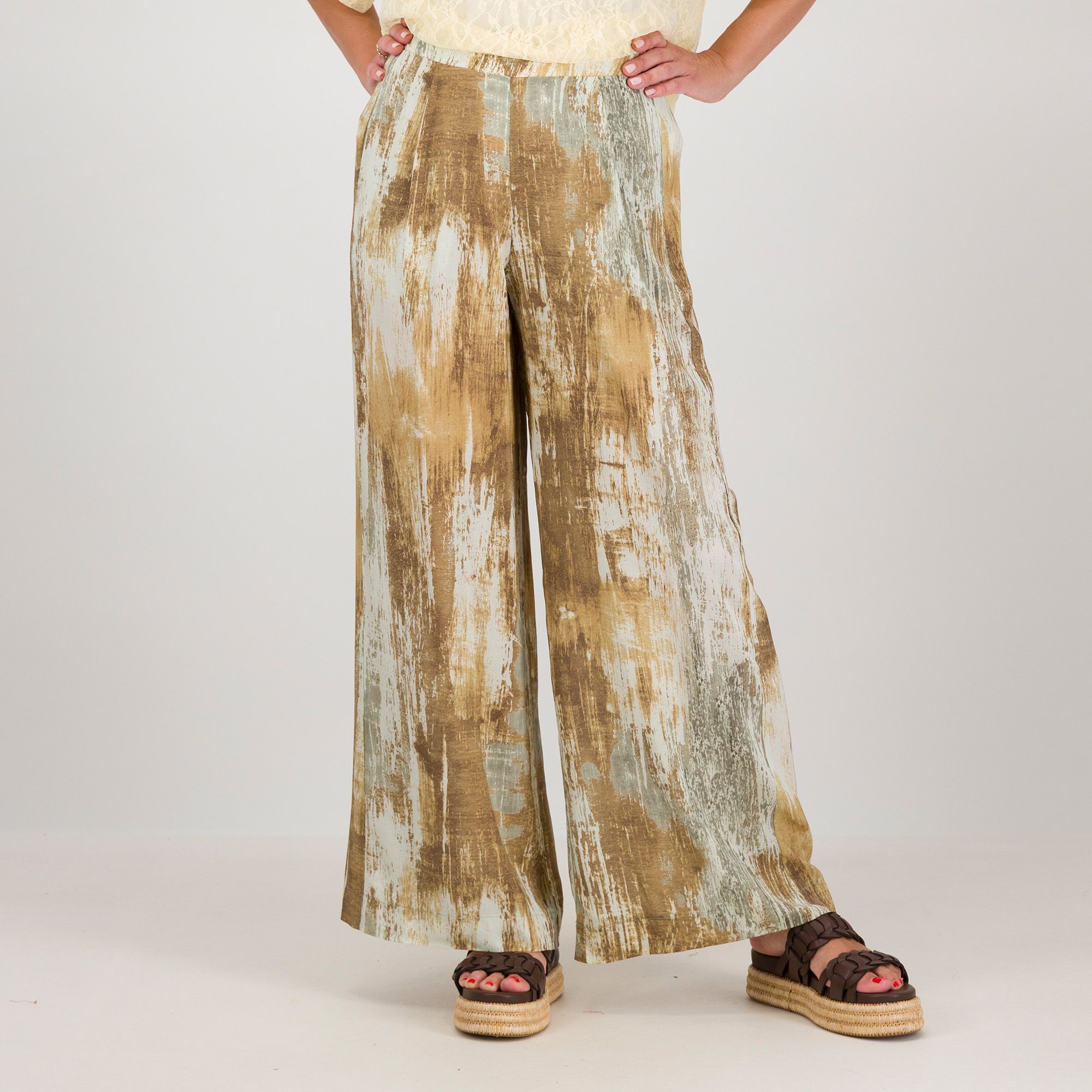 M’ama Pantaloni ampi pull-on con tasche