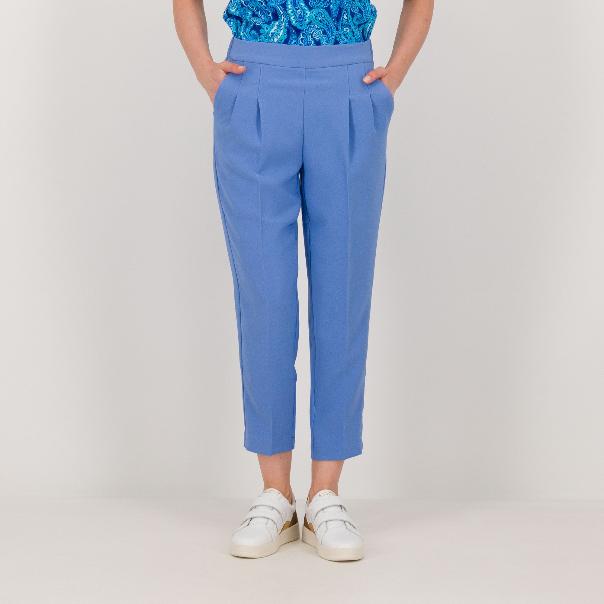 Isaac Mizrahi Live! Pantaloni alla caviglia con elastico