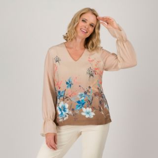 SottoMarino
Blusa fantasia
con scollo a V