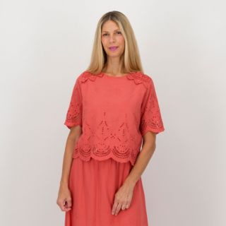 Mood Atelier
Blusa in cotone
sangallo