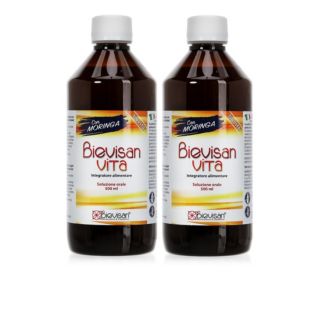 Bievisan
Vita Integratore
alimentare con
Moringa (2x500ml)