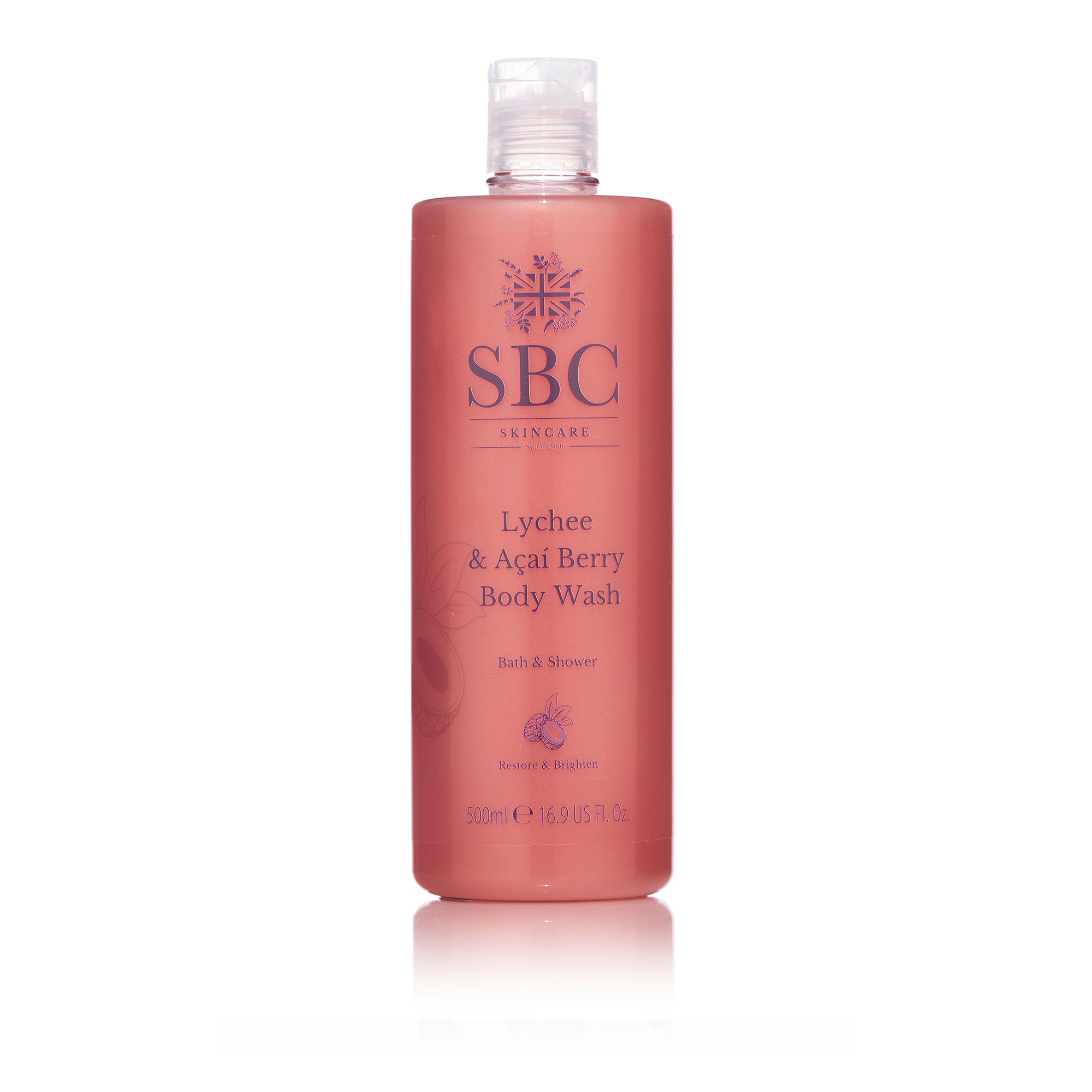 SBC
Lycee & Acai
Berry Body Wash 500ml