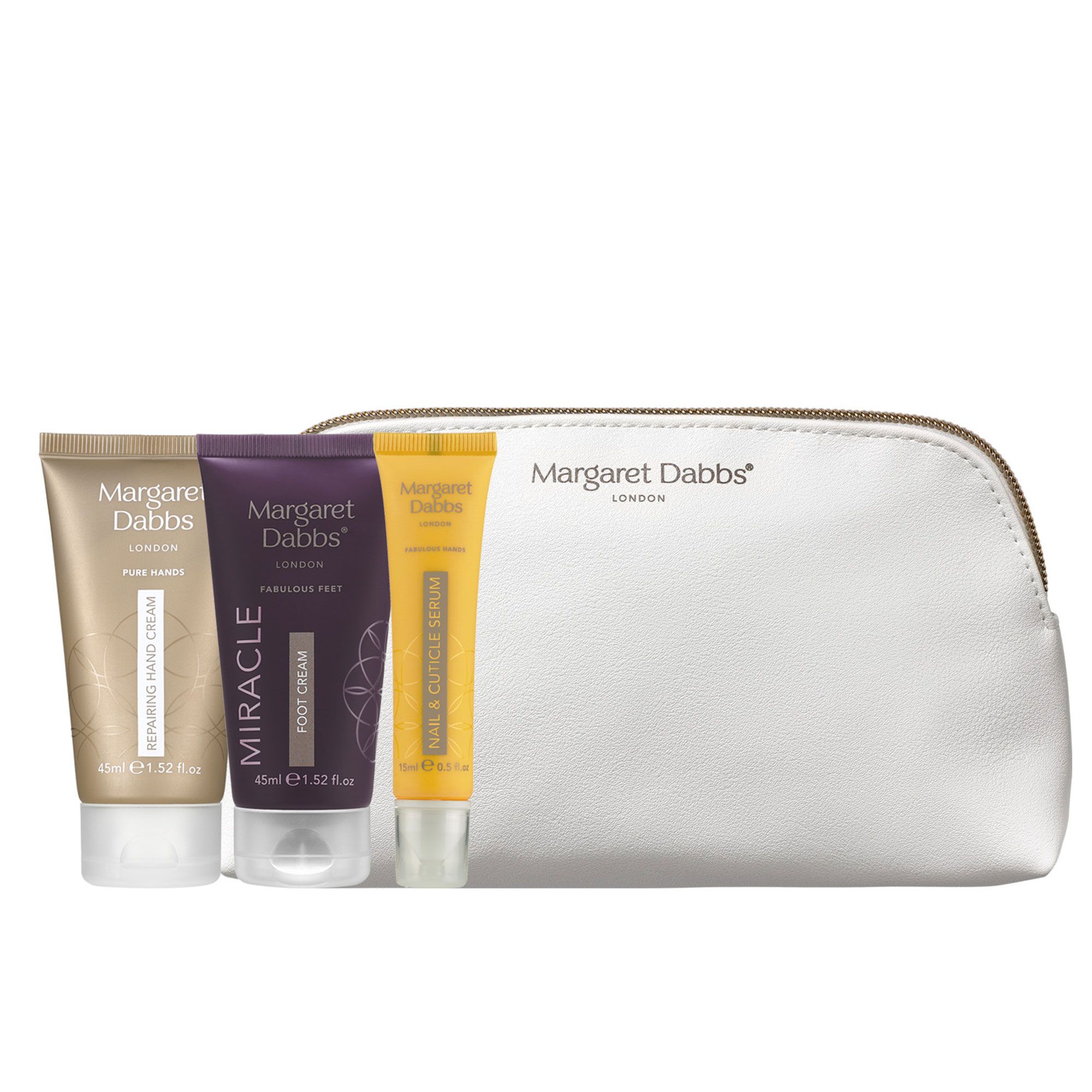 Margaret Dabbs London
Kit mani, piedi 
e unghie + beauty bag