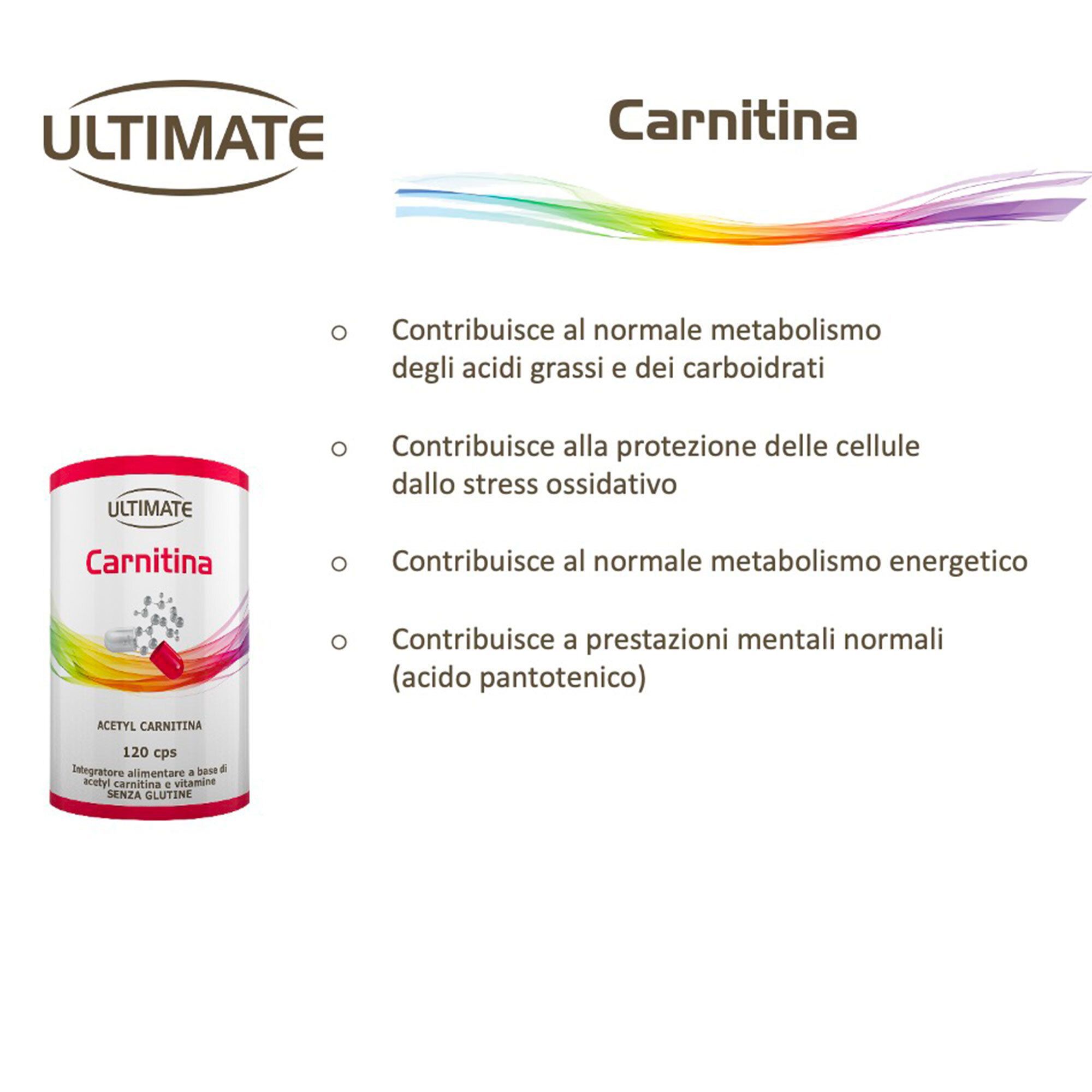 Image of Ultimate Integratore alimentare di Carnitina e Vitamine061