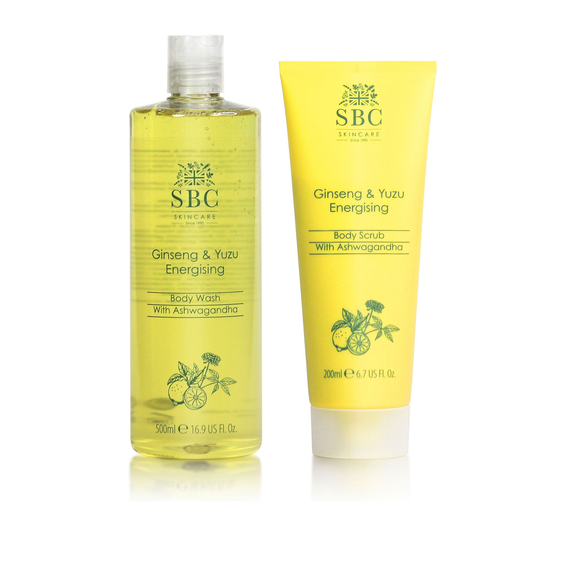 SBC
Ginseng&Yuzu
Bagnoschiuma (500ml)
+ Scrub (200ml)