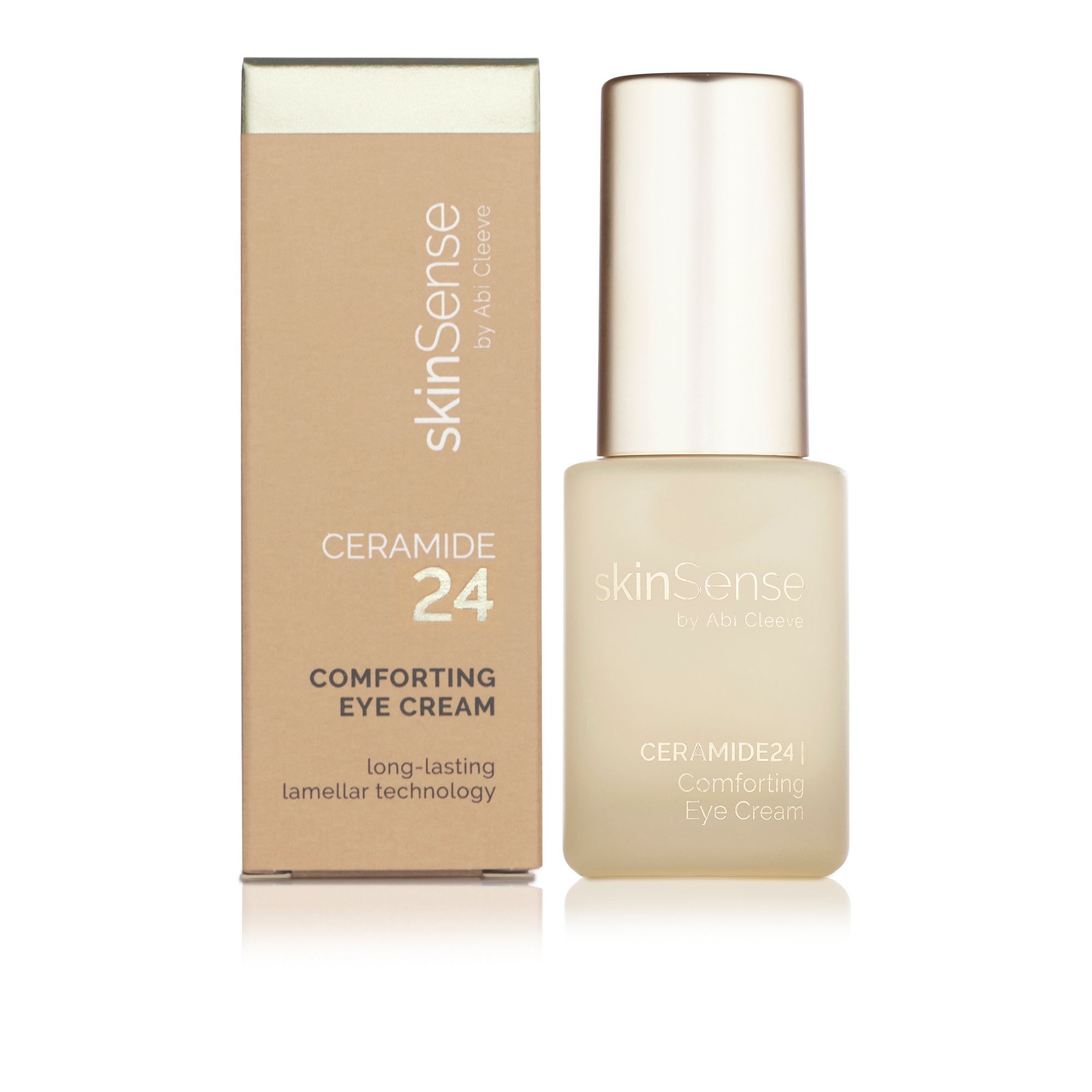 QVC Skinsense Crema contorno occhi illuminante Ceramide24