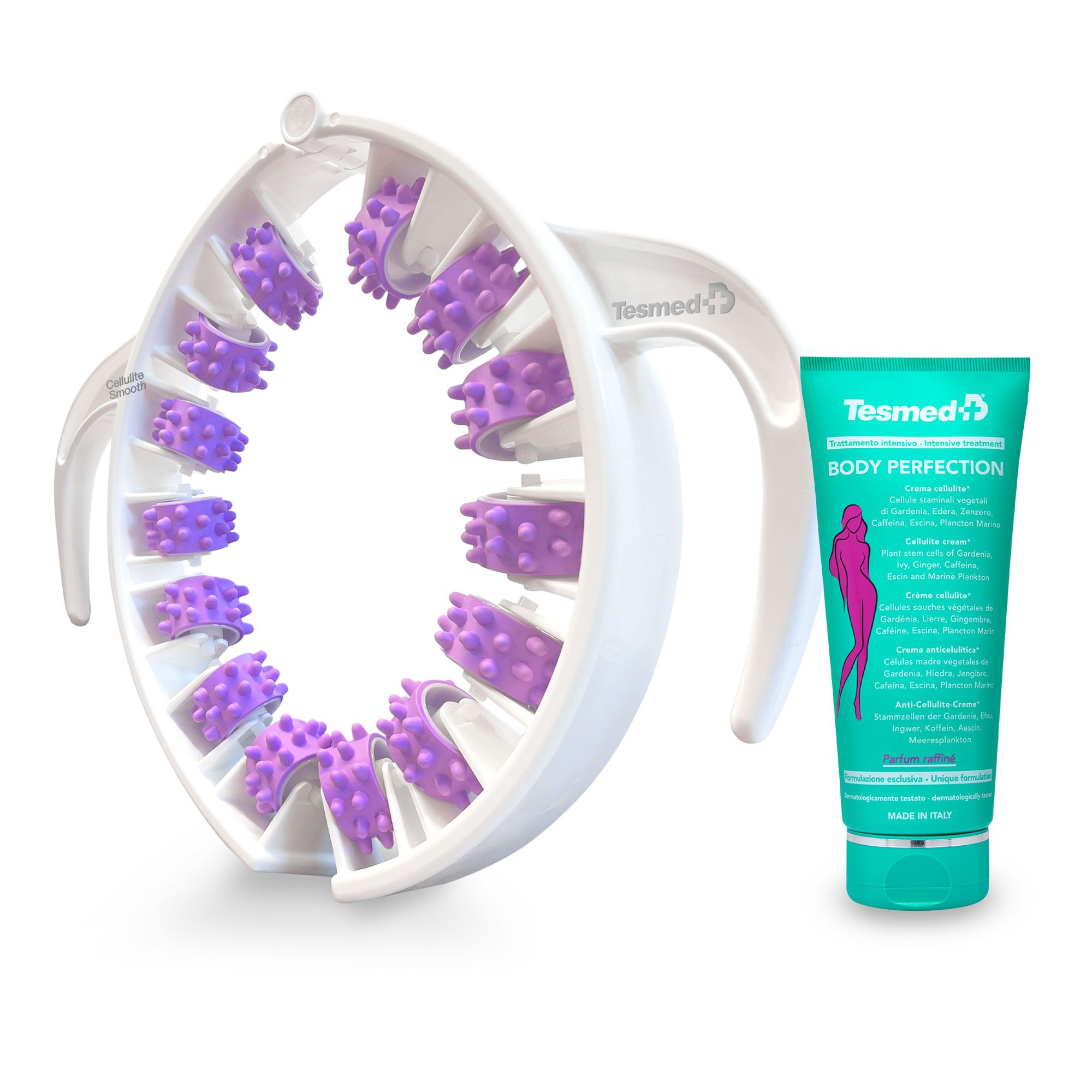 Tesmed
Massaggiatore
Cellulite Smooth con
Gel Body Perfection