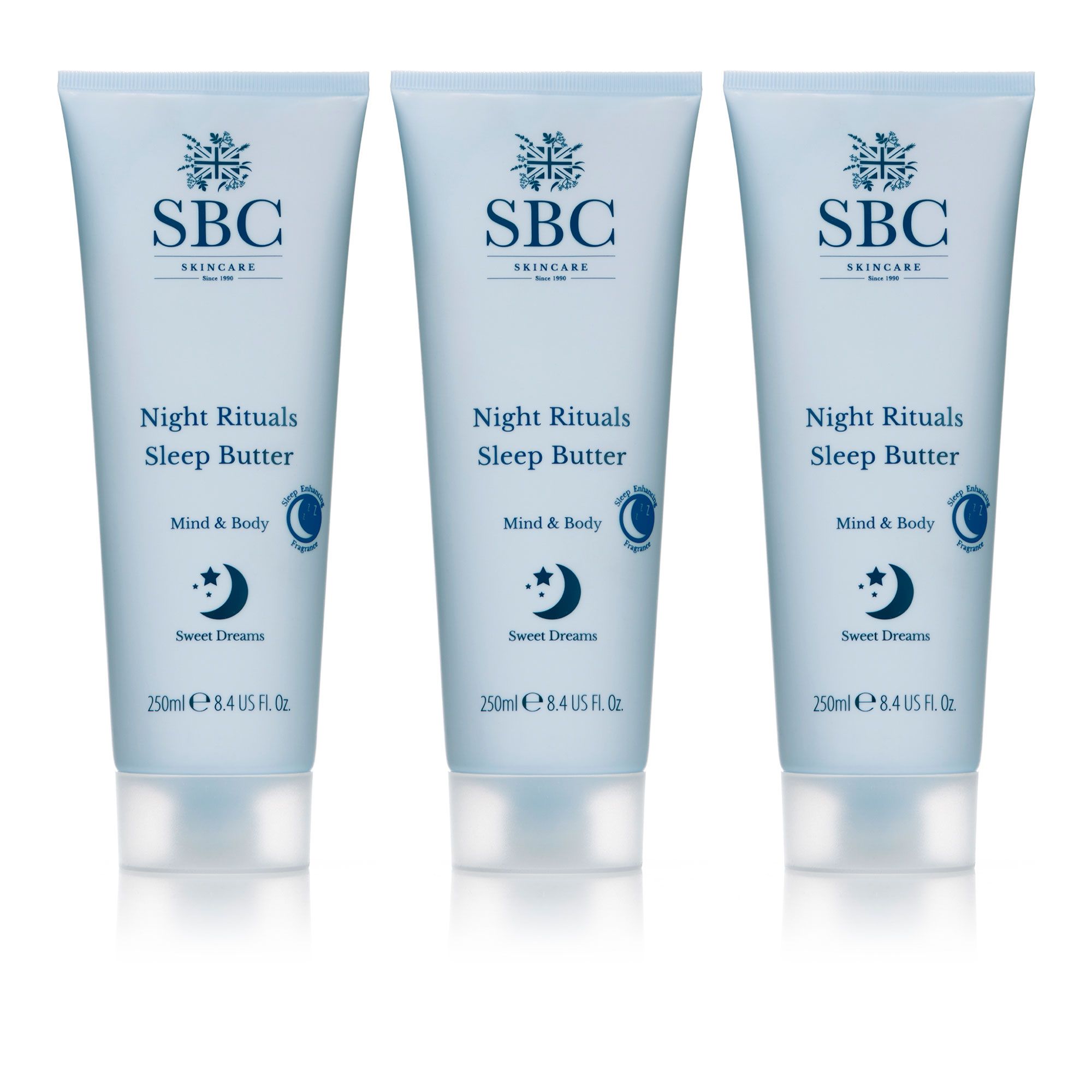 SBC Burro corpo con karitè e seta Night Rituals (3x250ml)