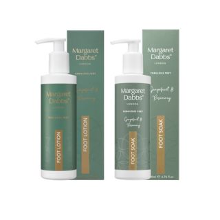 Margaret Dabbs London
Kit piedi Limited
Edition: lozione
+ pediluvio (2x200ml)