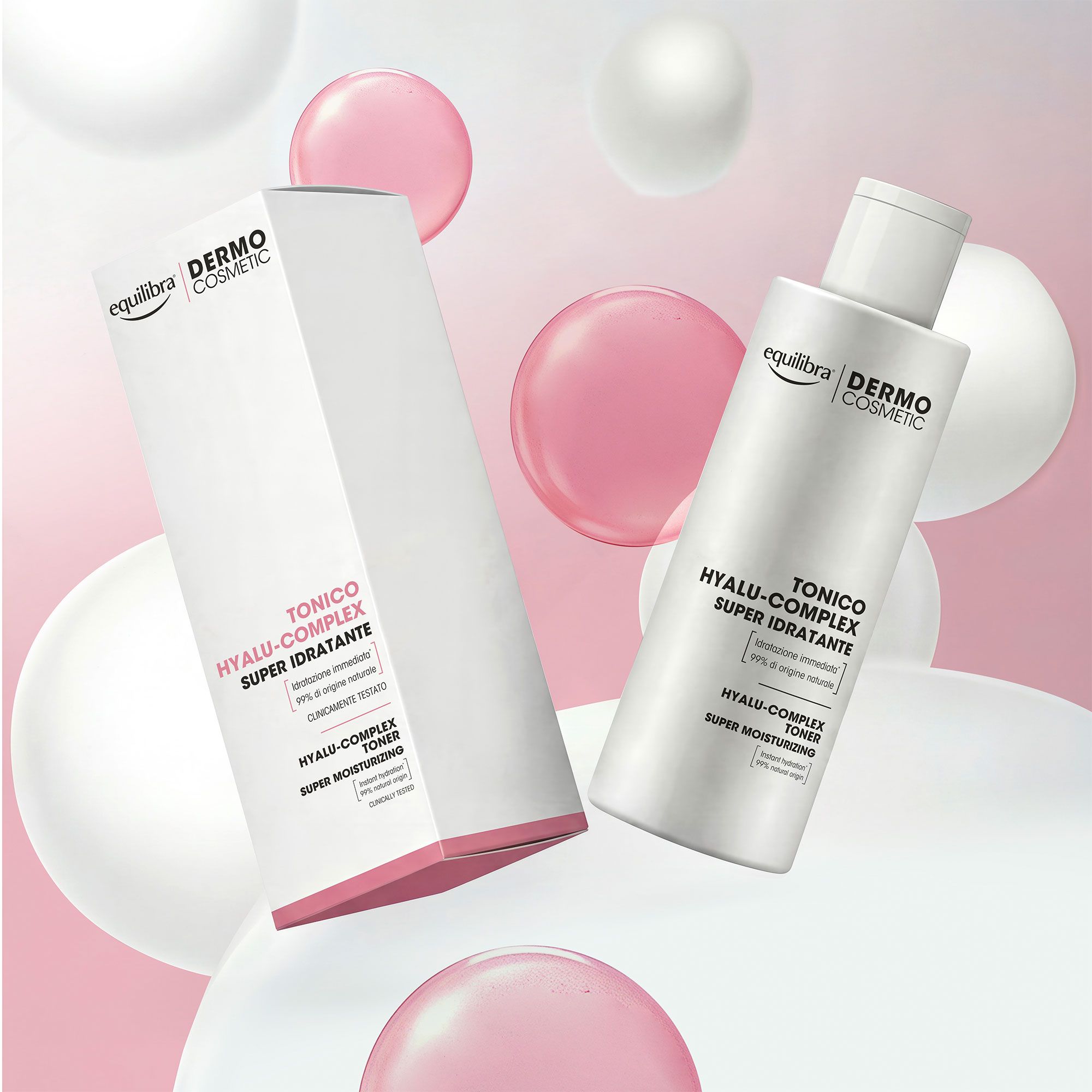 Equilibra
Dermocosmetic
Tonico viso Hyalu
Complex (200 ml)