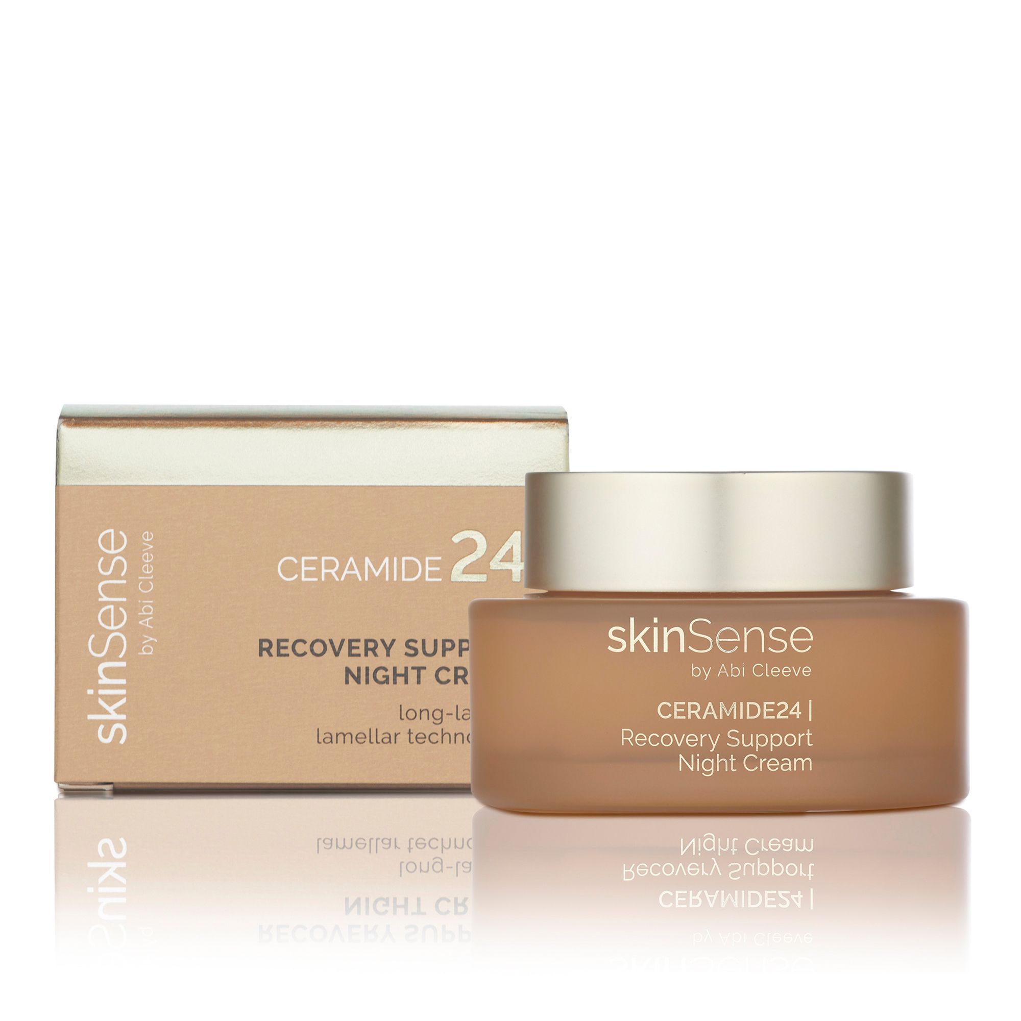 QVC Skinsense CERAMIDE 24 Recovery Support crema notte