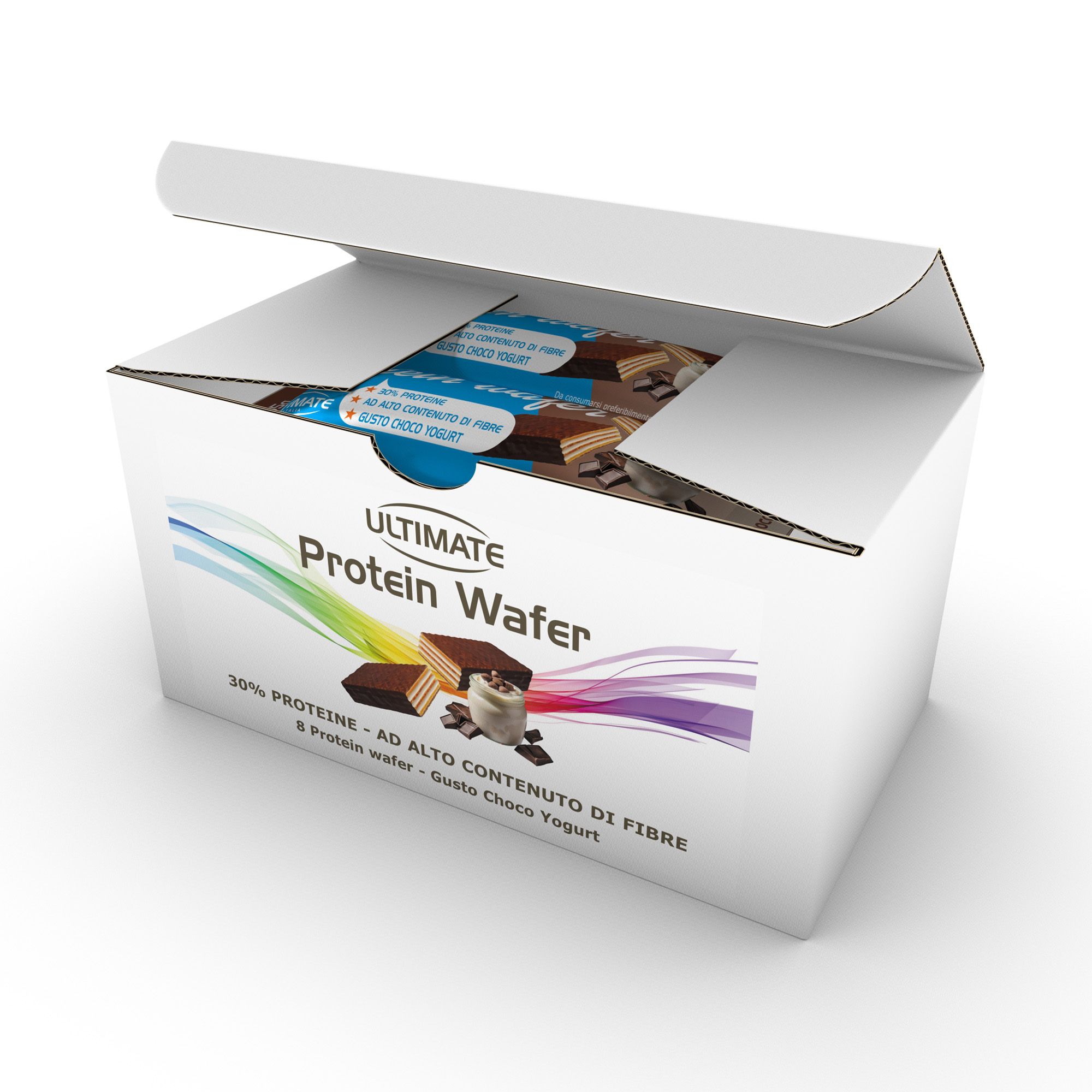 Ultimate
8 wafer proteici
gusto Choco Yogurt