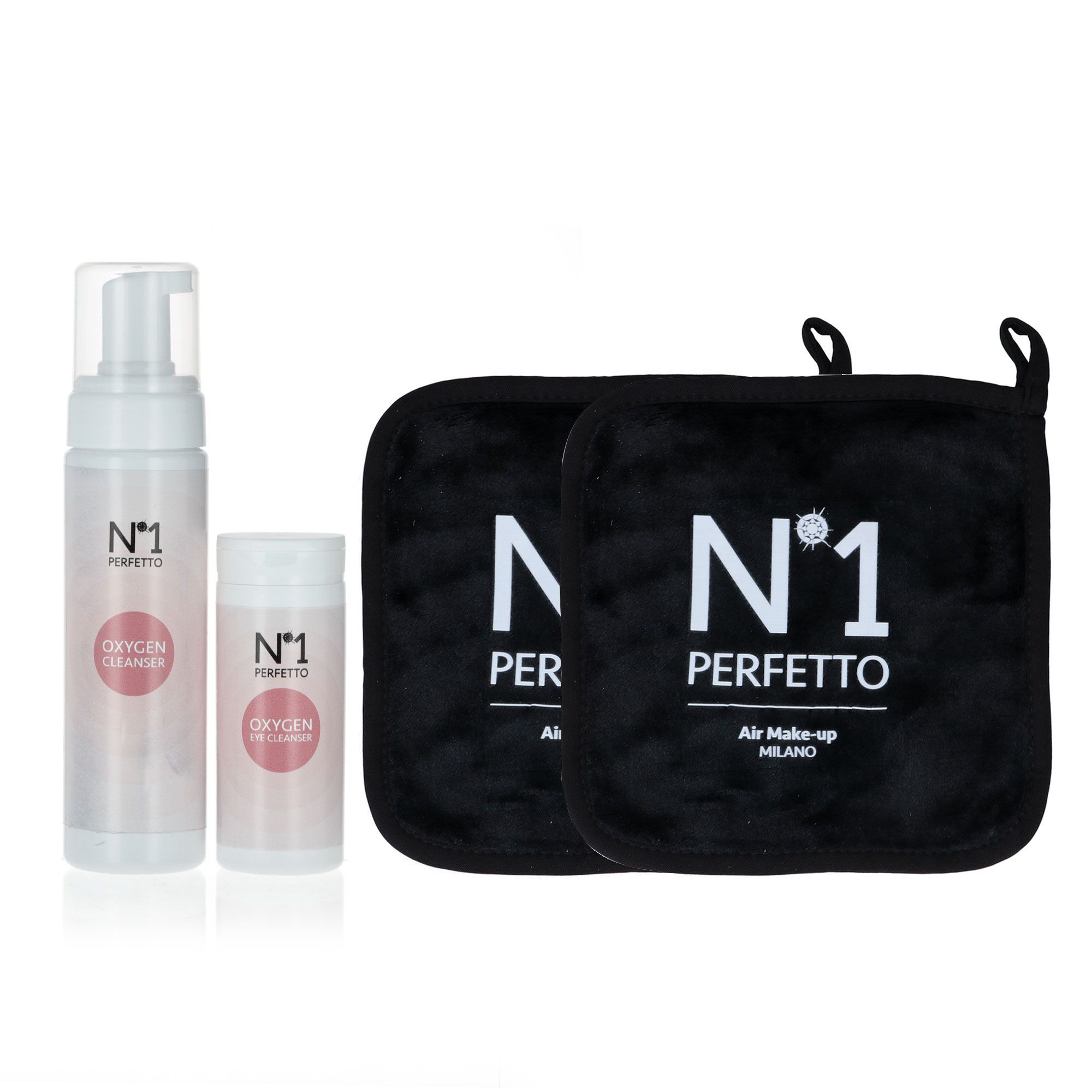 N°1 Perfetto
Oxygen Cleanser
struccante occhi,
viso e 2 salviette