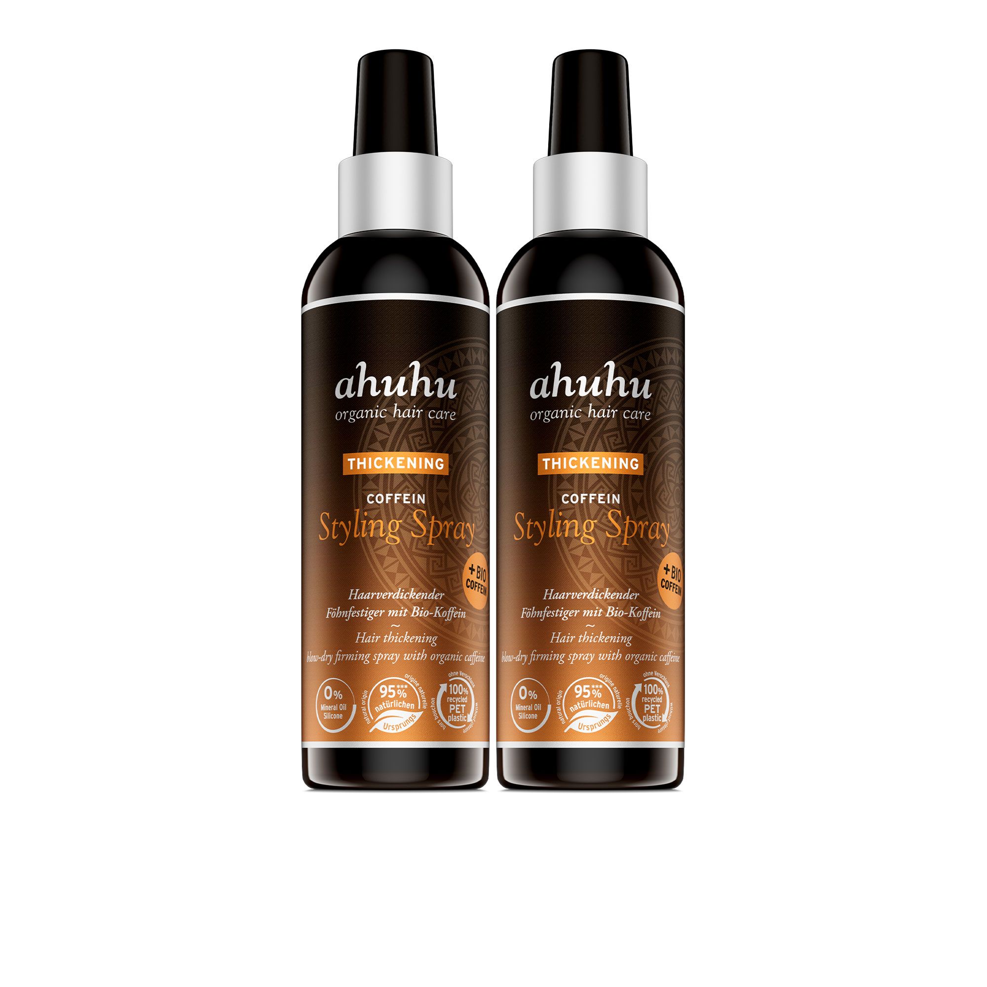 Ahuhu
Siero spray per
capelli Thickening
Caffeine (2x200 ml)