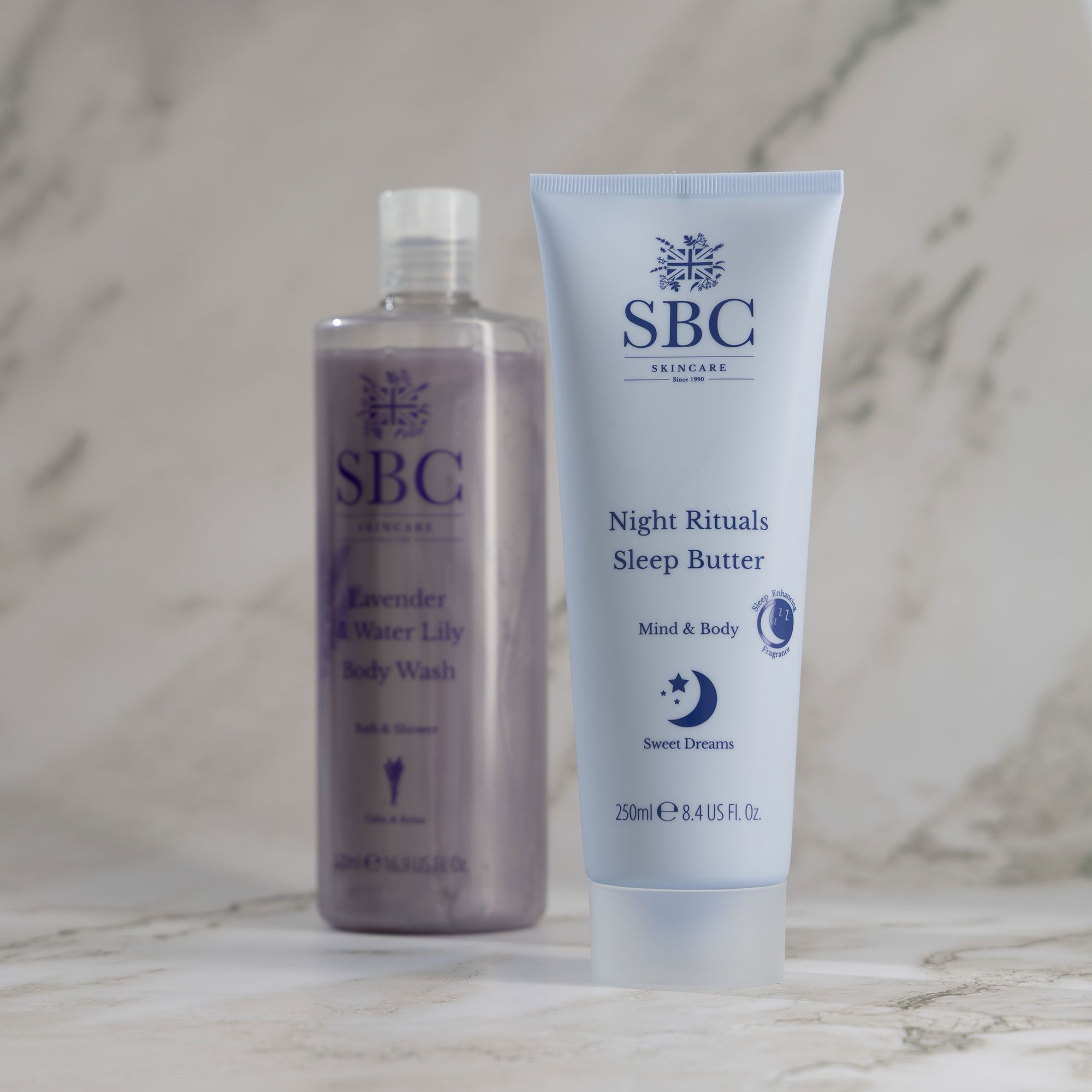 SBC
Burro corpo
Night Rituals e
bagnoschiuma Lavender