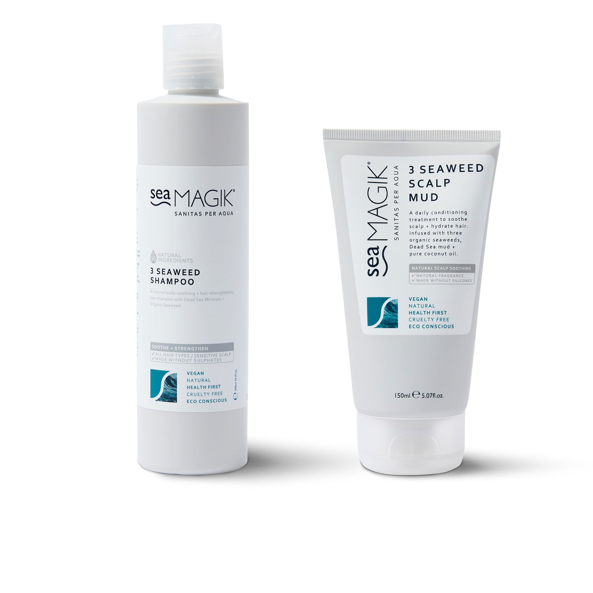 QVC Sea Magik Kit Seaweed Shampoo e trattamento con alghe marine