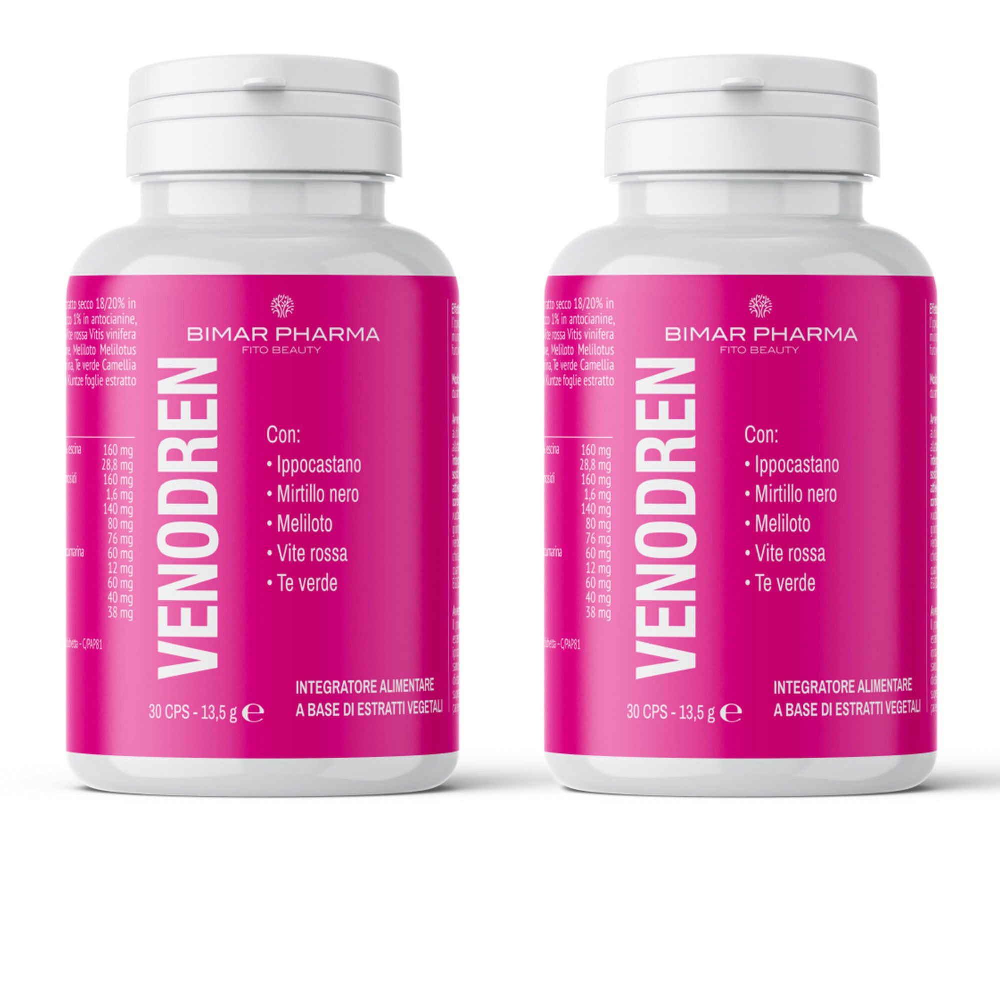 Bimar Pharma
Venodren Integratore
alimentare
microcircolo (2 pz)