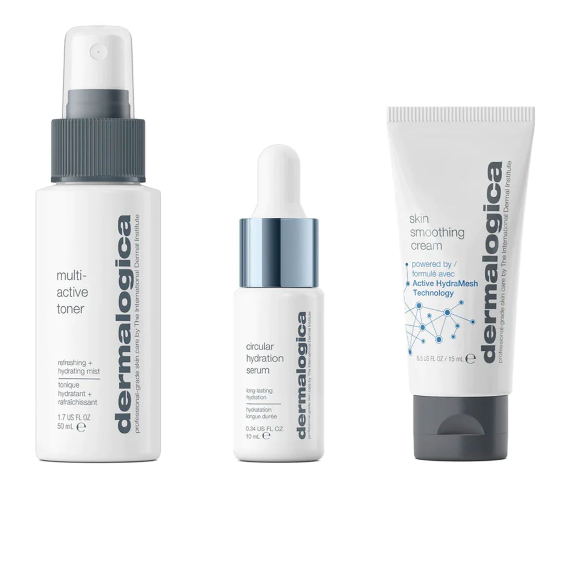 Dermalogica
Kit idratazione
per pelli secche
e disidratate (3pz)