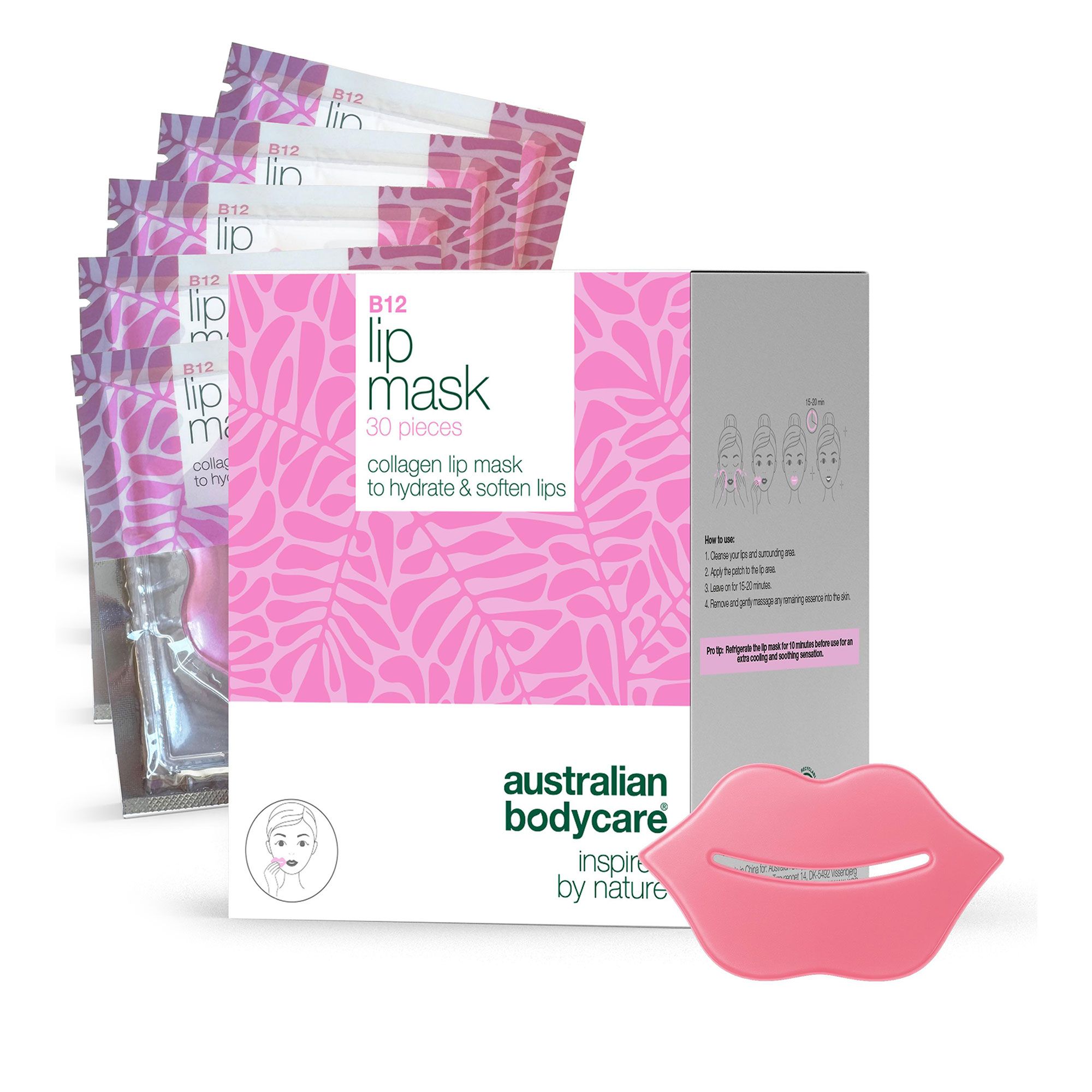 Australian Bodycare
Maschera labbra
con vitamina B12
(30 pz)