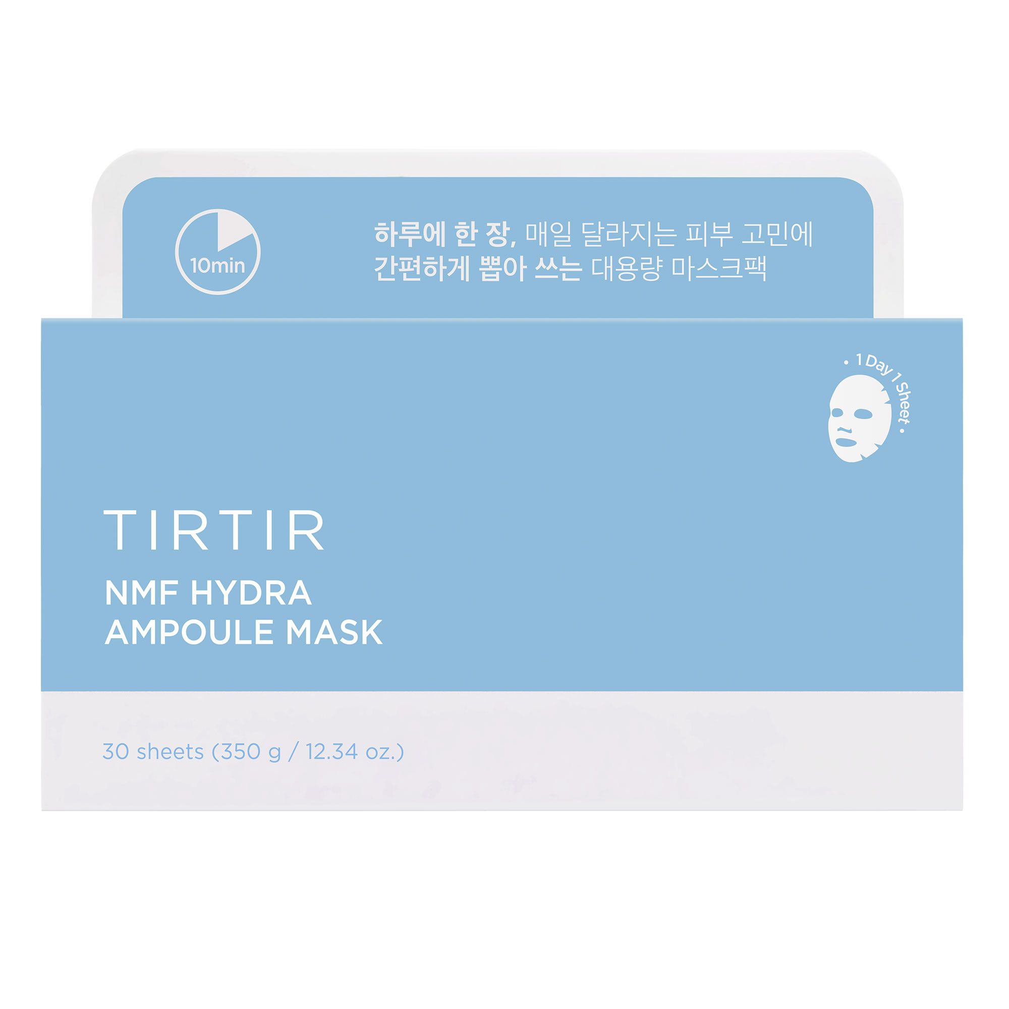 Tirtir Maschera In Tessuto Nmf Hydro Ampoule (30Pz)