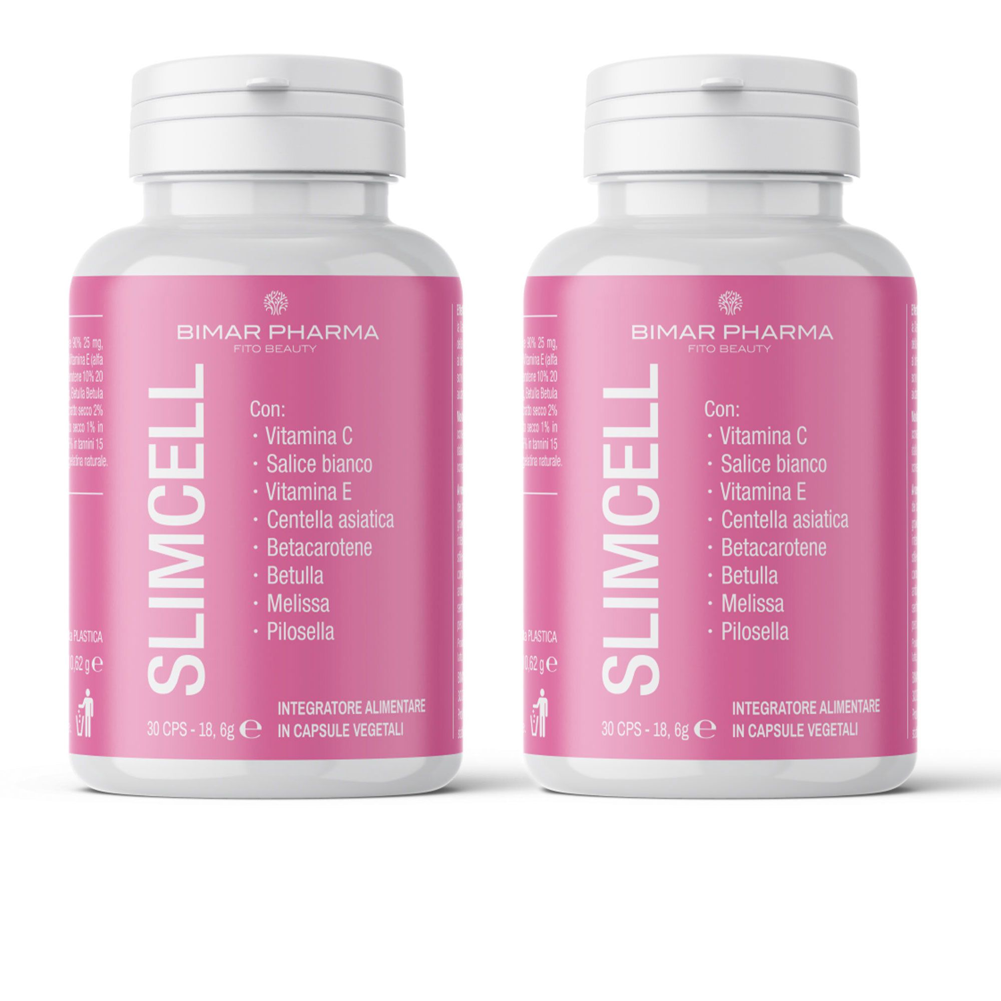 Bimar Pharma
Slimcell integratore
alimentare in capsule
(2x30cps)
