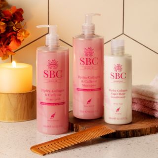 SBC
Hydra-Collagen
Shampoo (2x500ml)+
Conditioner (300ml)