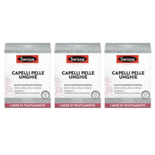 Swisse
Capelli Pelle Unghie
Integratore
alimentare (3x30cpr)