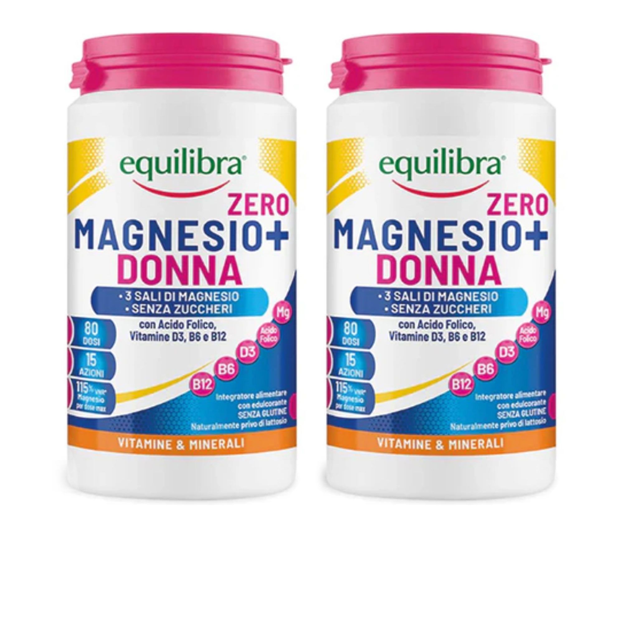 Equilibra
Integratore
Magnesio+ Donna Zero
(2x200 g)