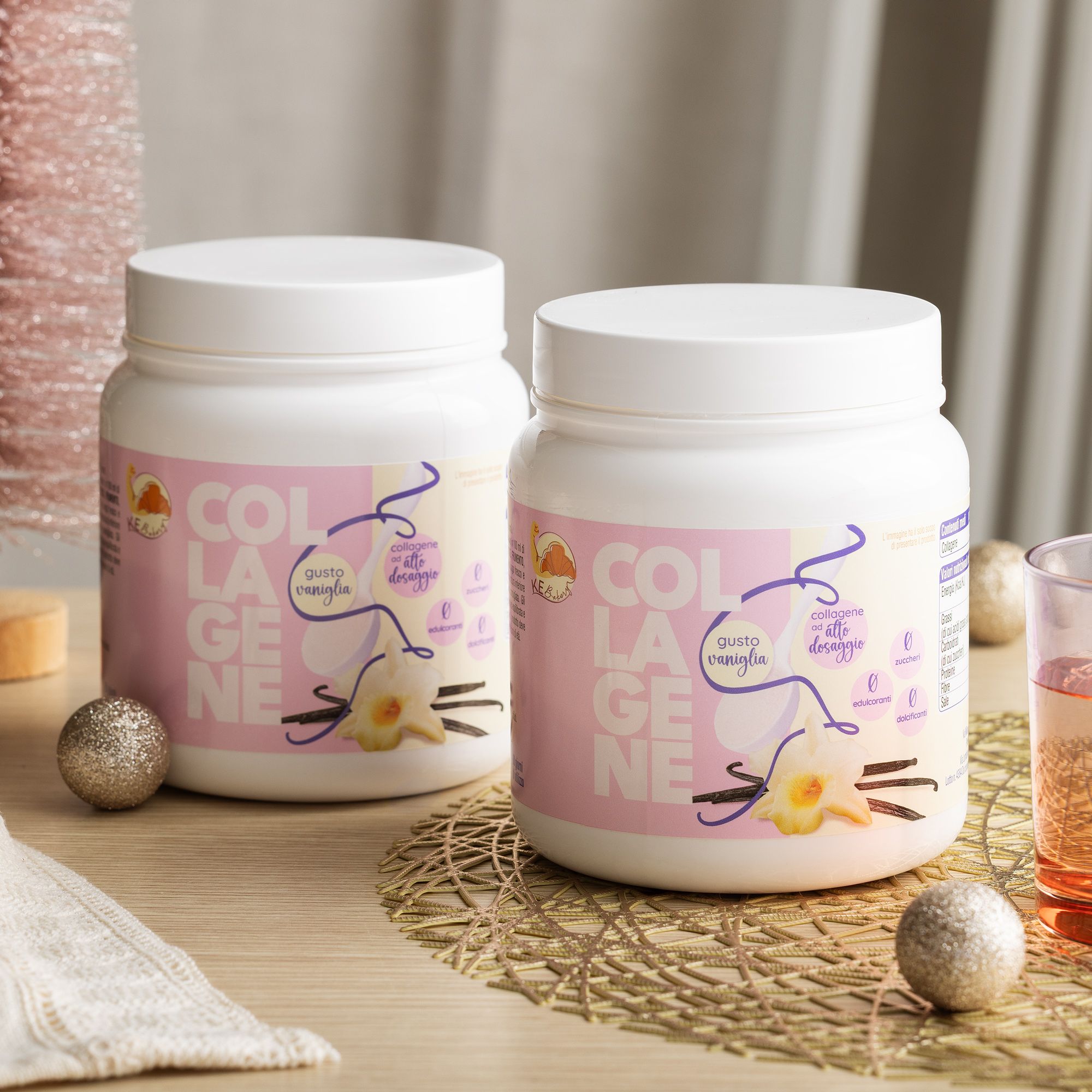 Ke Bakery
Collagene Integratore
alimentare in polvere
(2x300g)