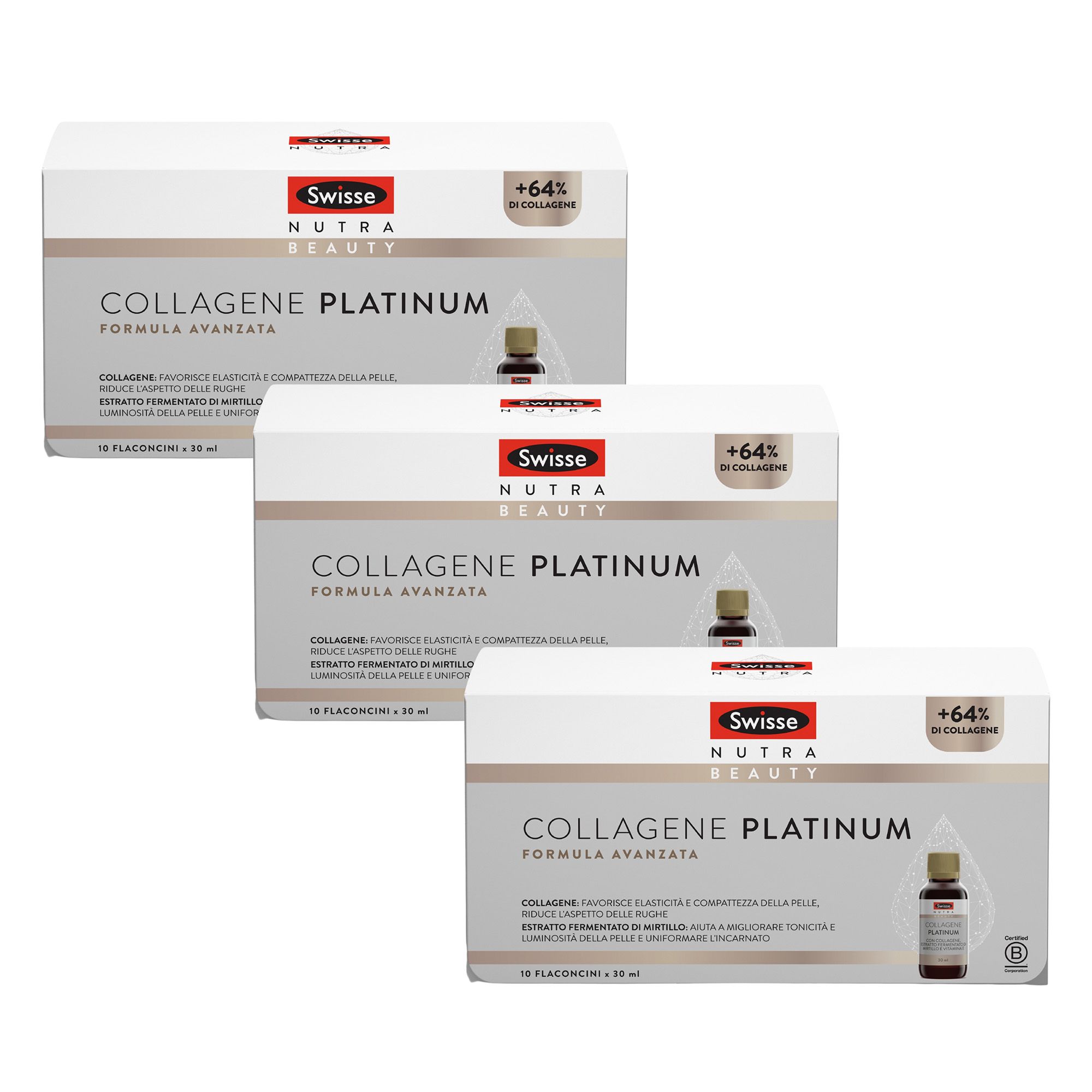 Swisse
Collagene Platinum
Integratore
(3x10 flaconcini)