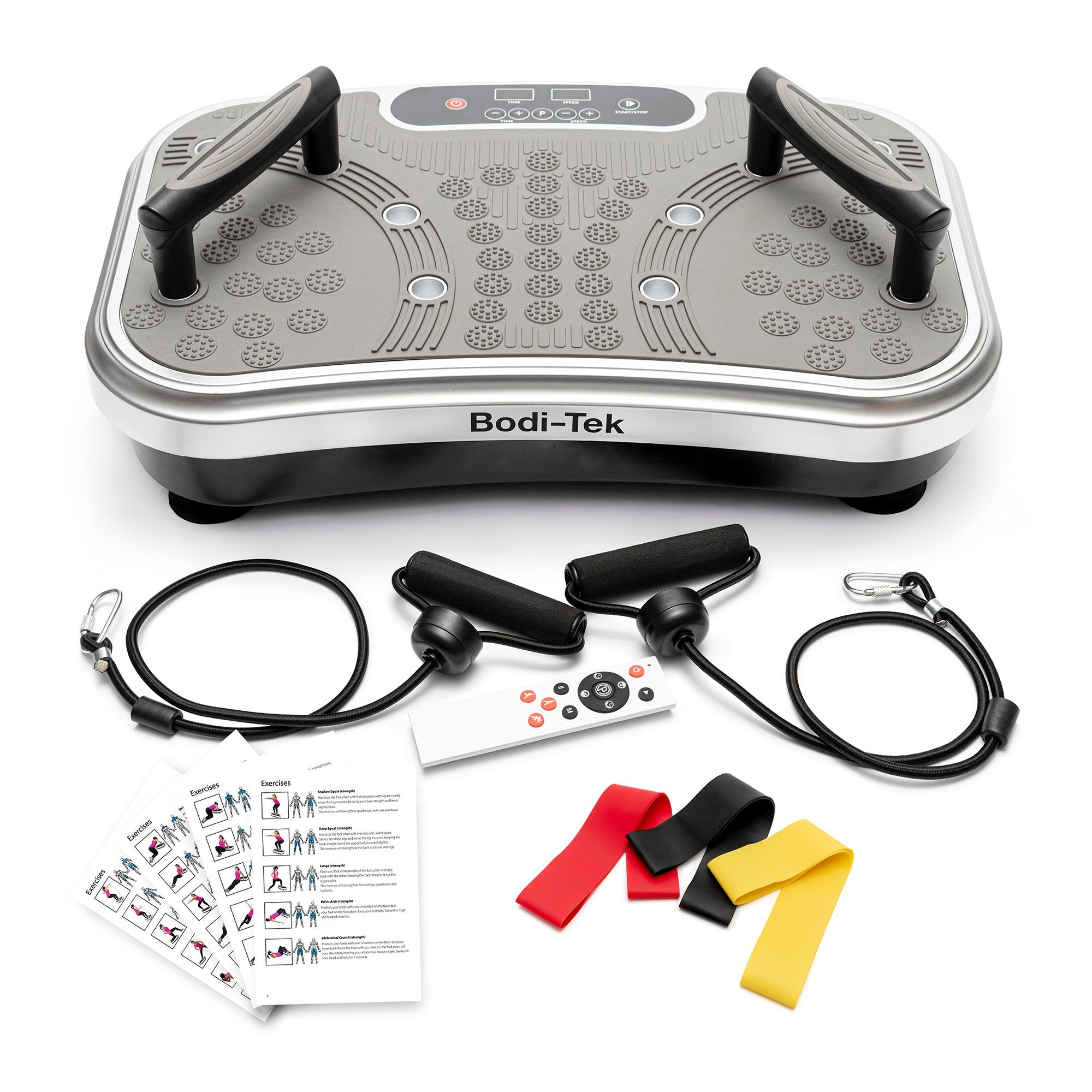 Bodi-Tek
Pedana fitness
vibrante con corde
e bande