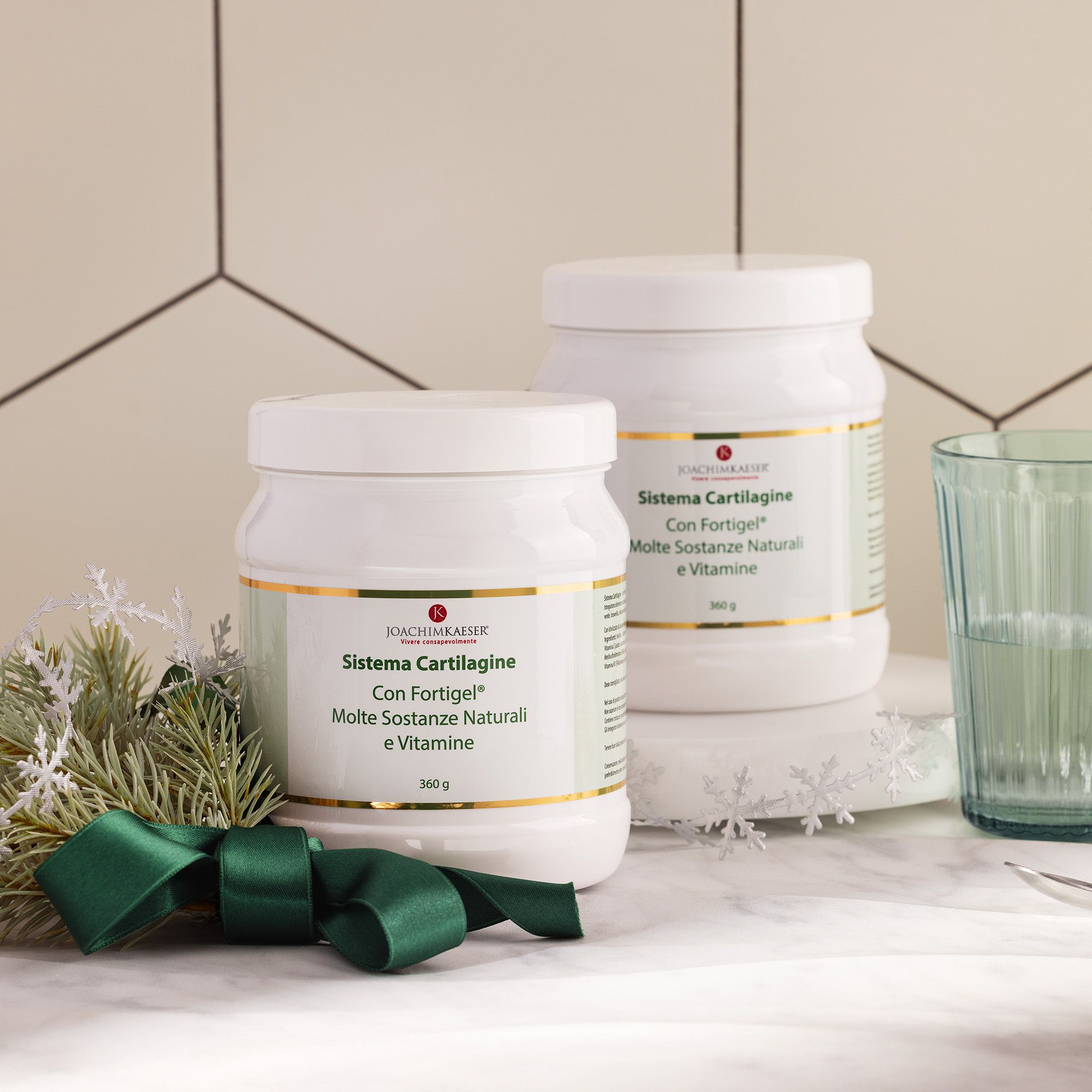 Joachim Kaeser
Integratore
Sistema Cartilagine
(2x360 g)