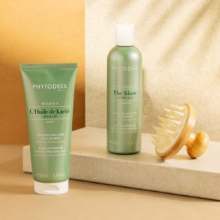 PHYTODESS
Shampoo White Tea
(250ml) e maschera 
(200ml) + scalp brush