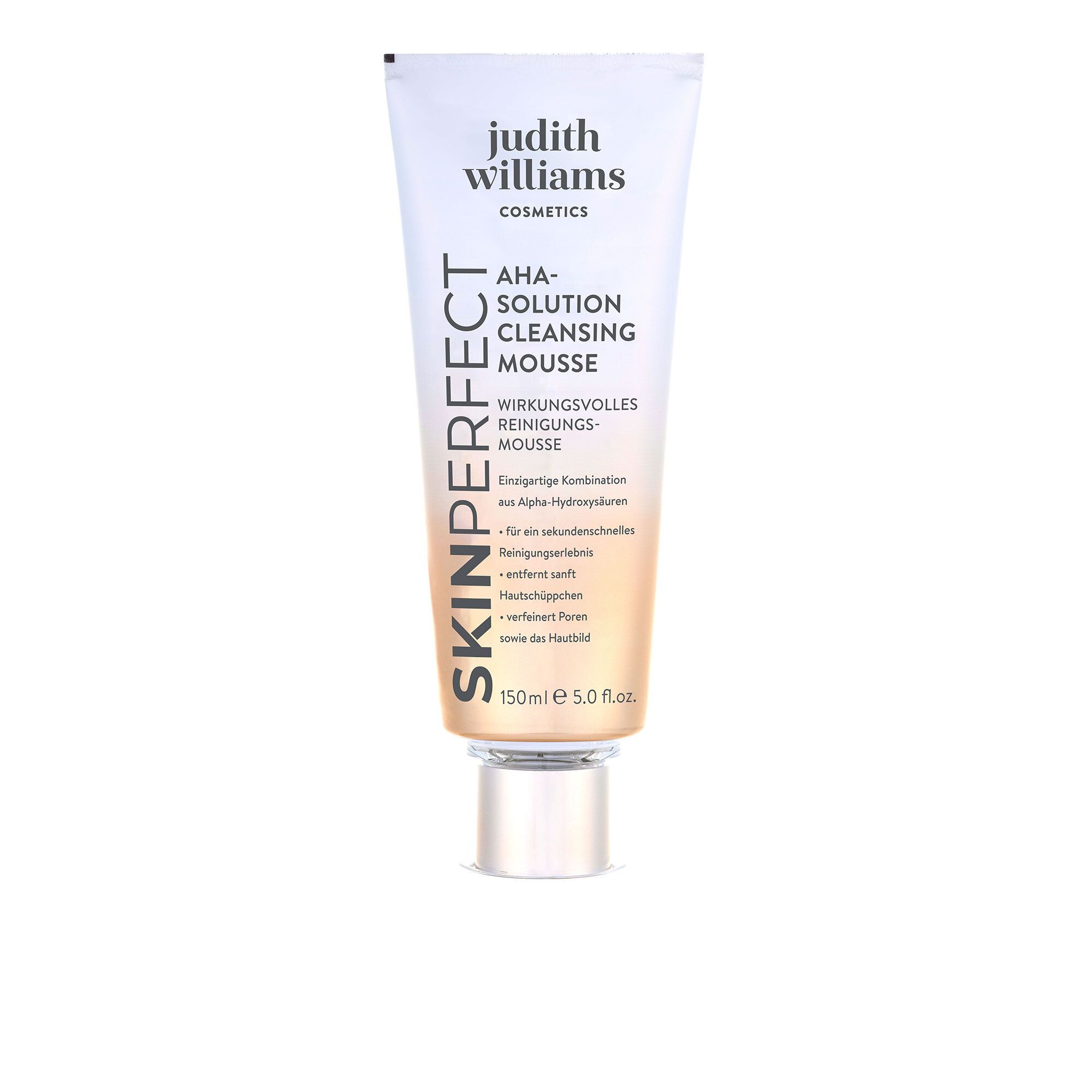 QVC Judith Williams Mousse detergente Skin Perfect AHA per una pelle luminosai