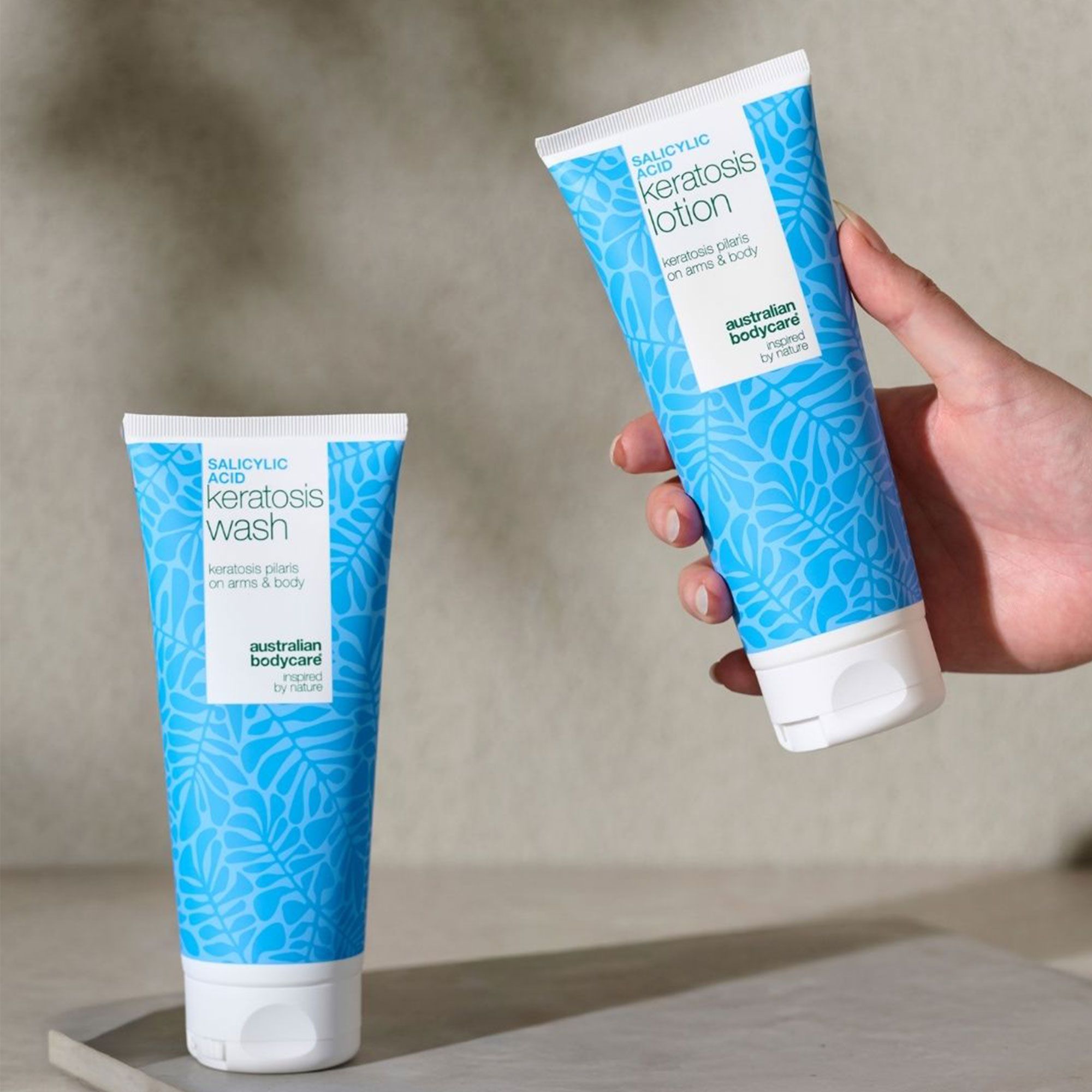 Australian Bodycare
Kit Salicylic Acid
Keratosis: detergente
e lozione (200 ml)