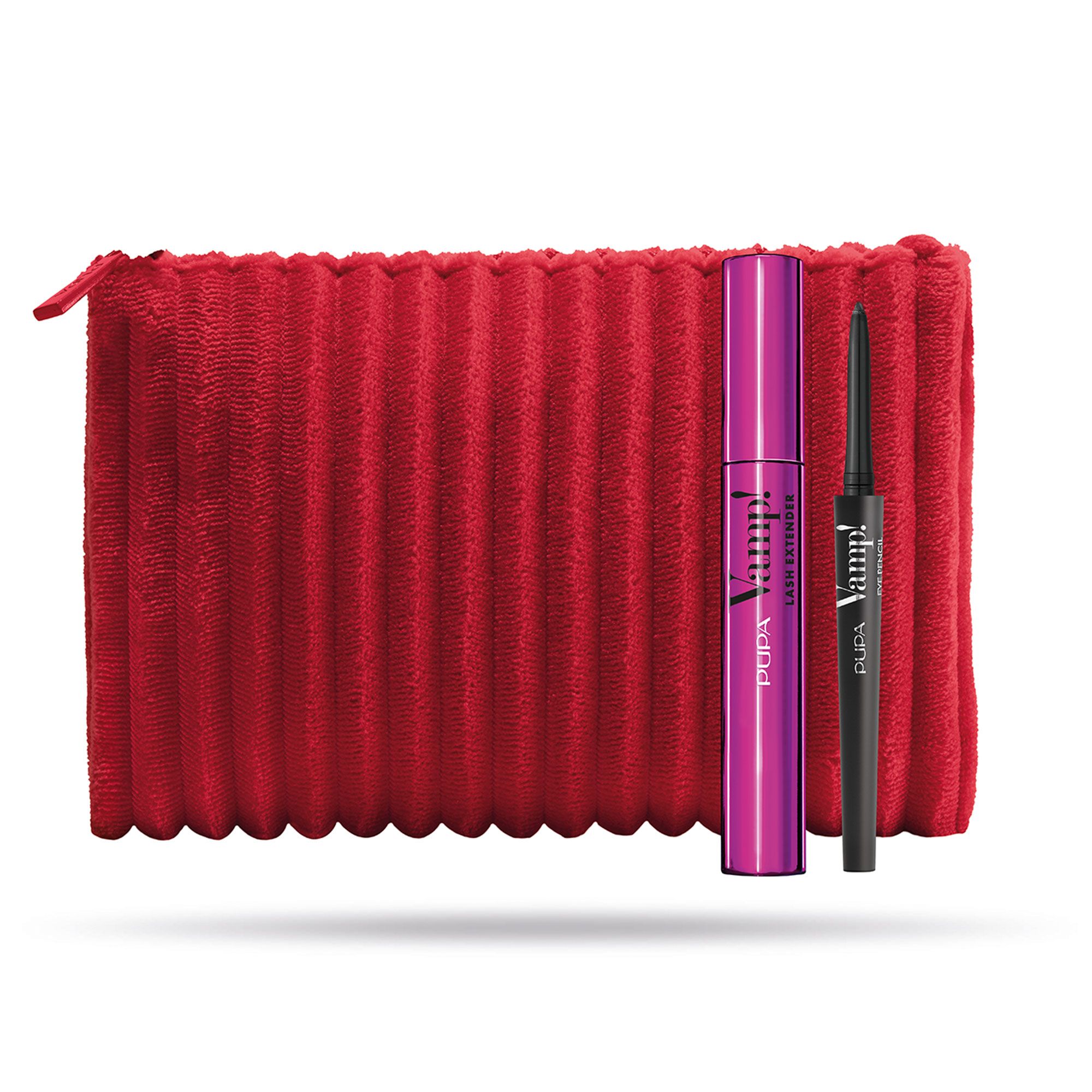 PUPA Milano
Vamp! Mascara
(14ml) + Matita 2in1
(0,35g) + custodia
