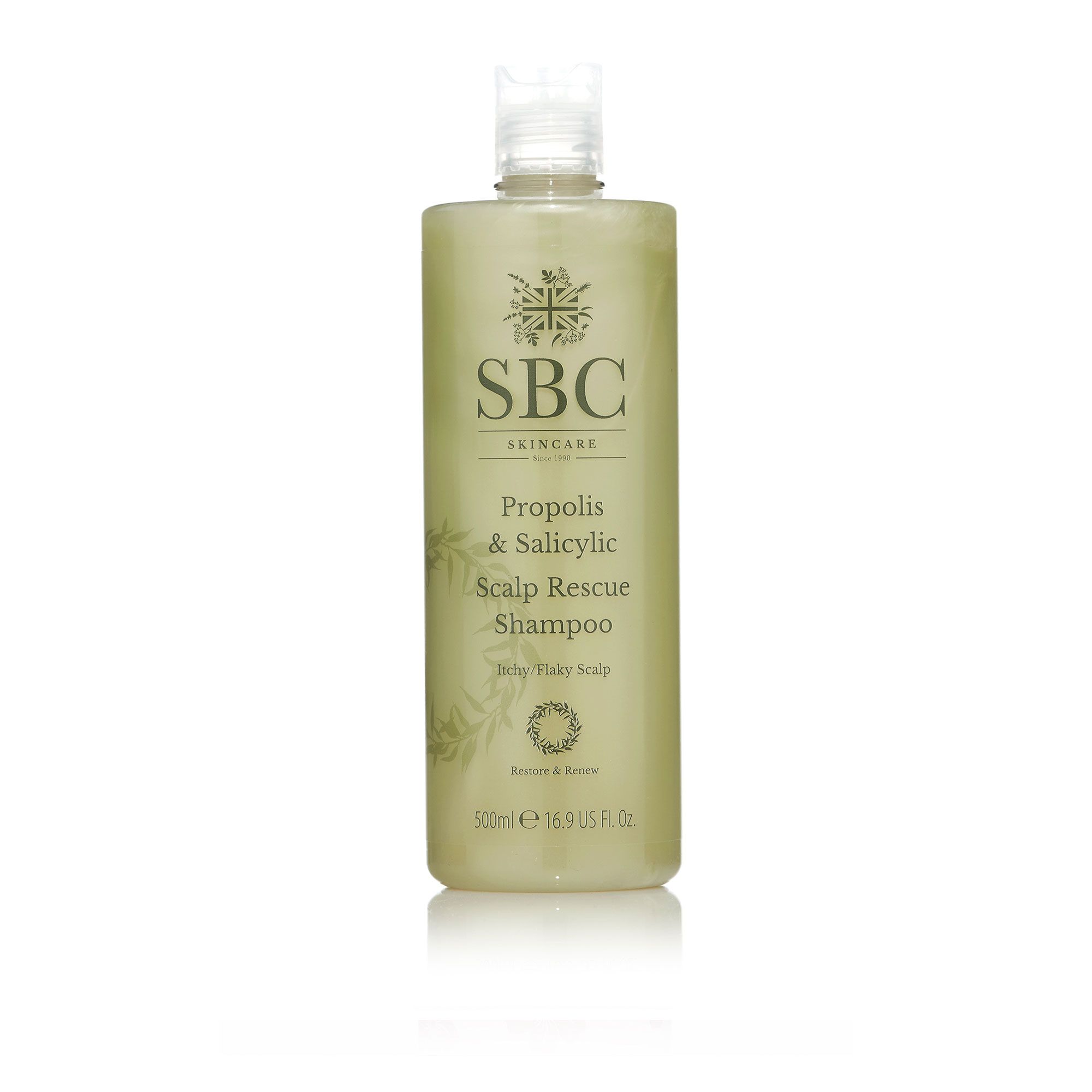 SBC
Shampoo
Propolis & Salicylic
(500 ml)