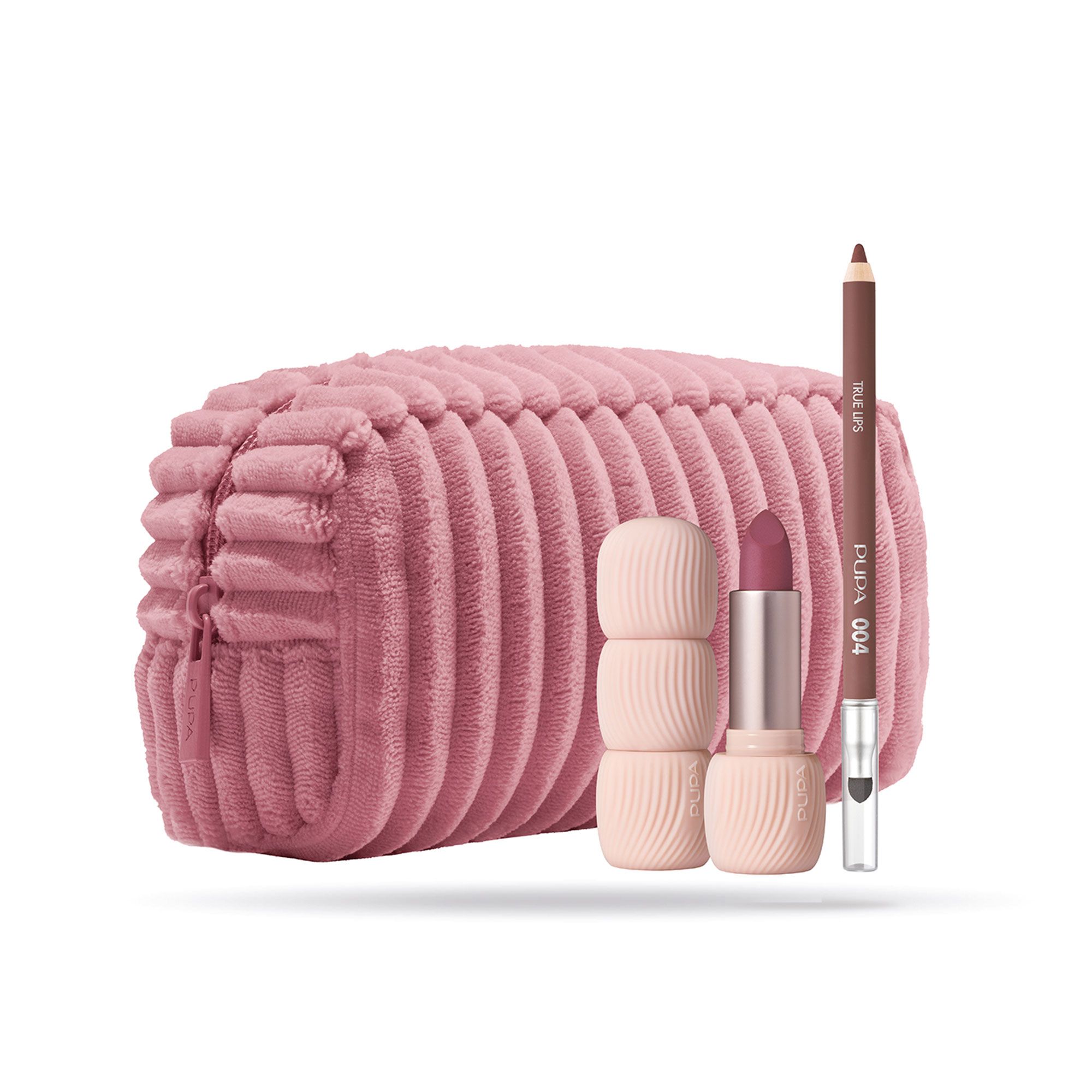 PUPA Milano
Combo labbra:
rossetto My Crush
+ matita True Lips