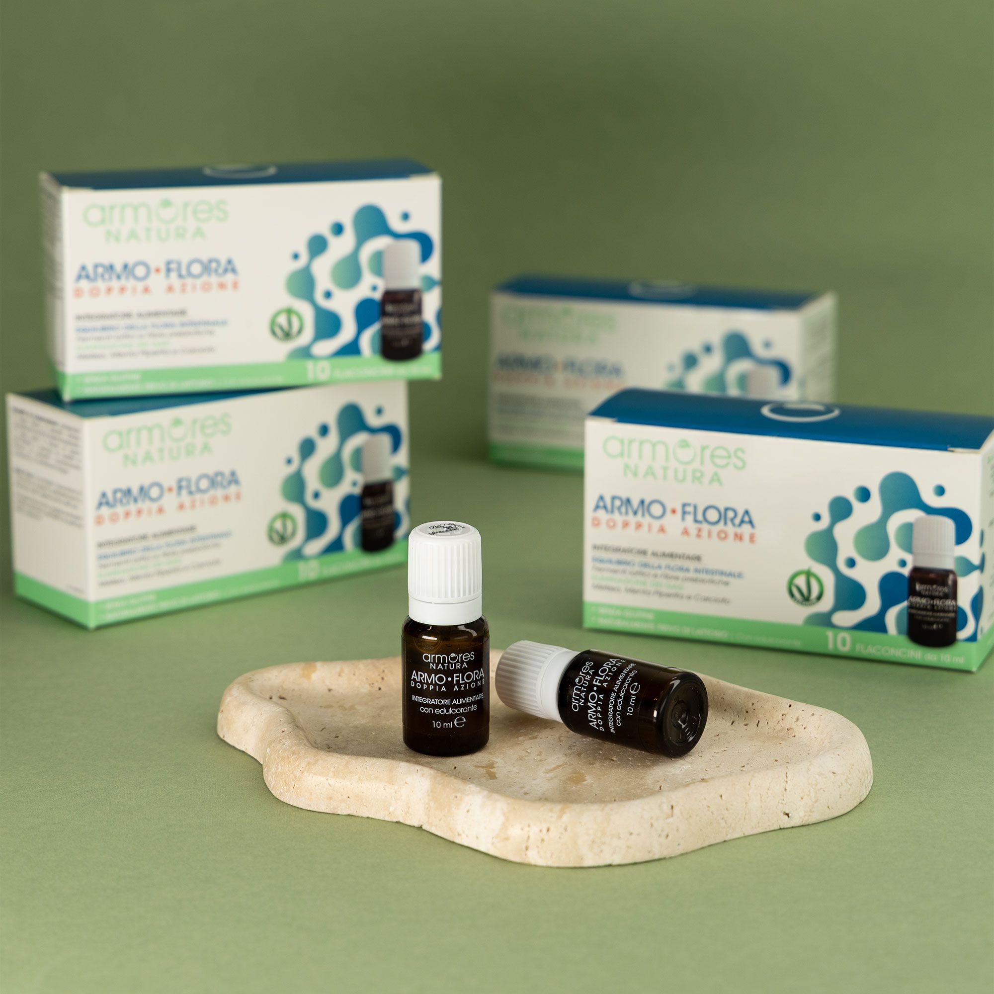 Armores NATURA
ArmoFlora integratore
fermenti lattici
(4x10 flaconcini)