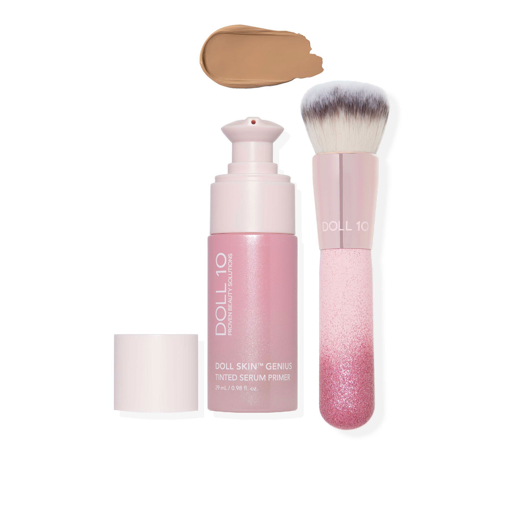 QVC Doll10 Primer viso Skin™ Genius+pennello