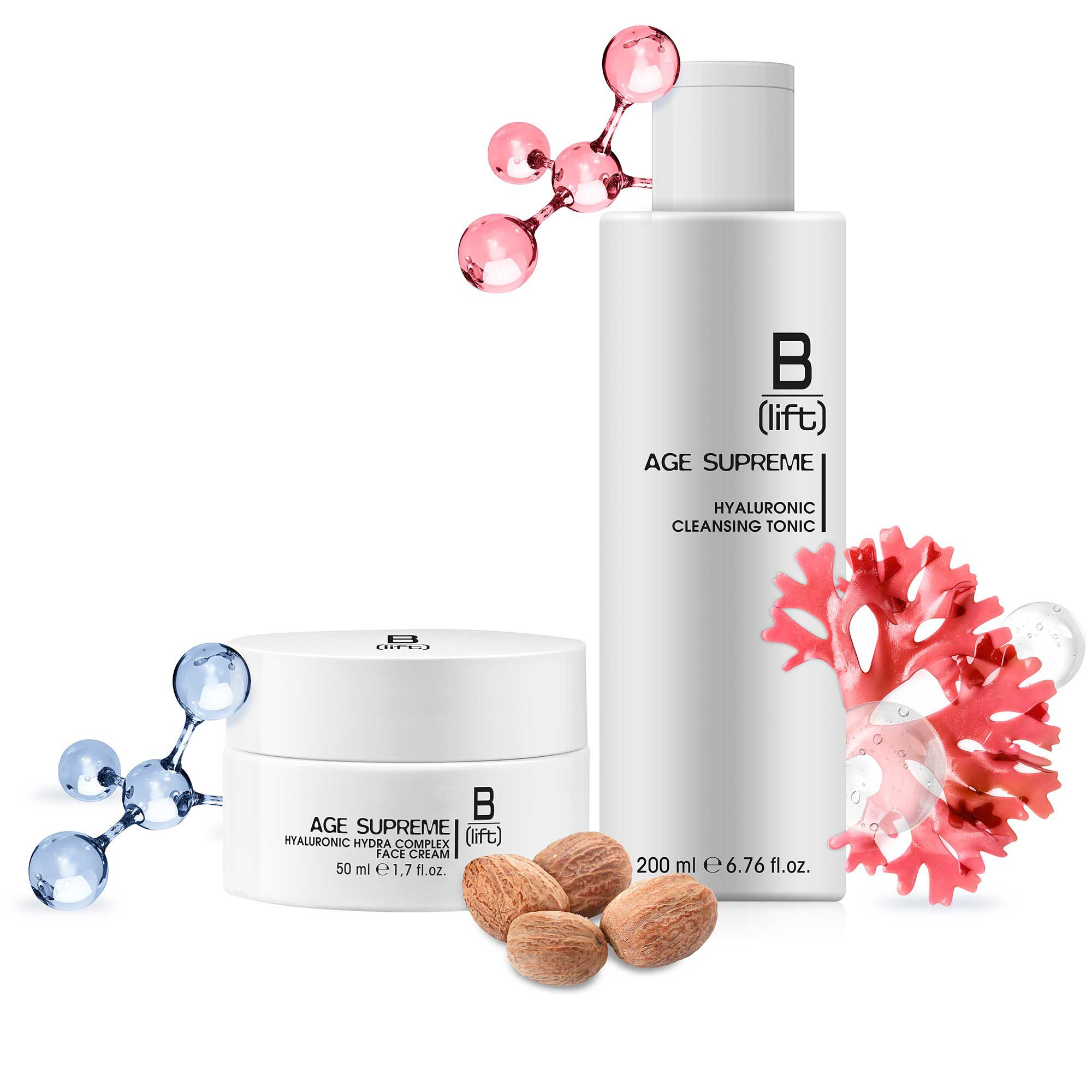 Syrio B-LIFT
Tonico Hydra Complex
(200ml) e crema Age
Supreme (50ml)